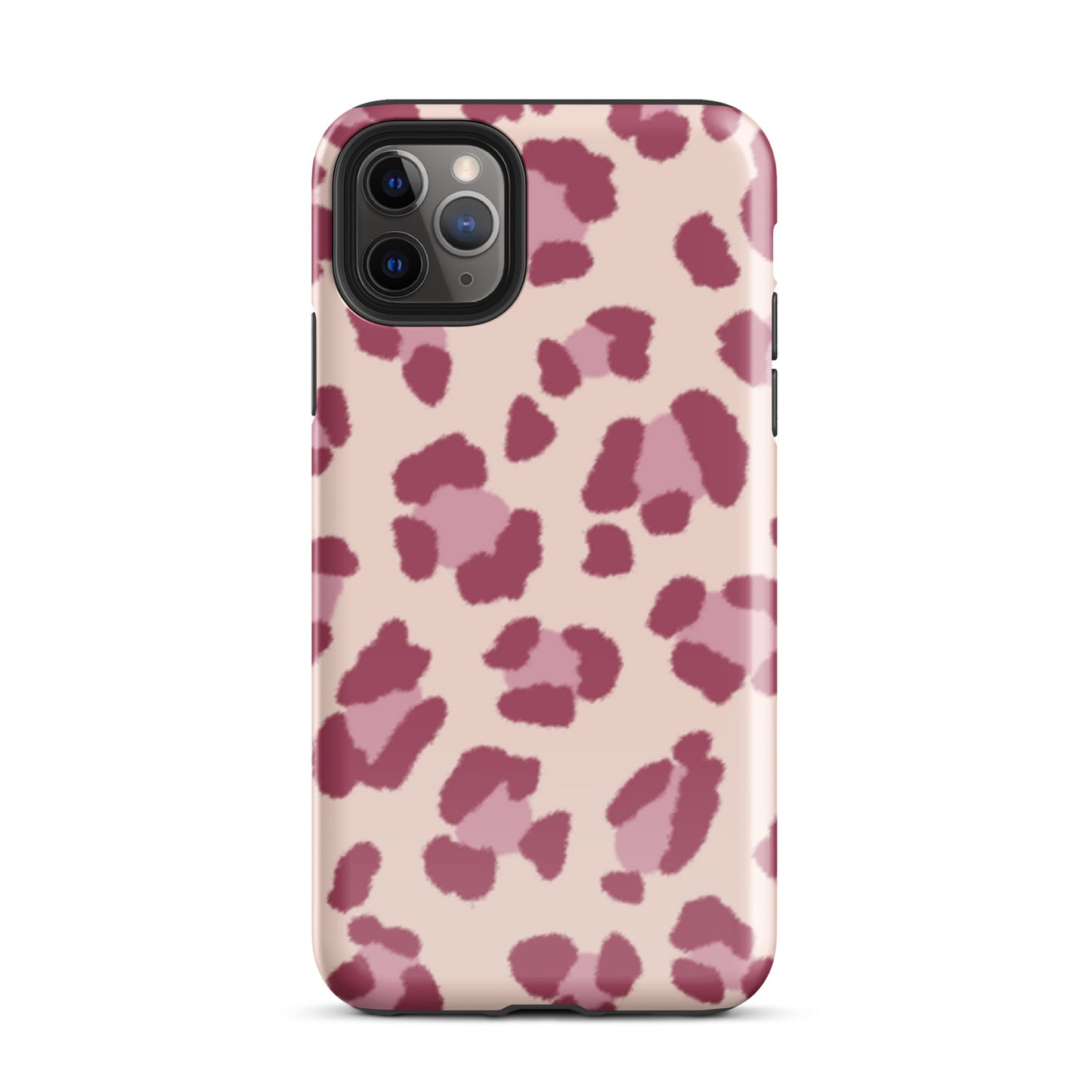 Pink leopard tough iPhone case