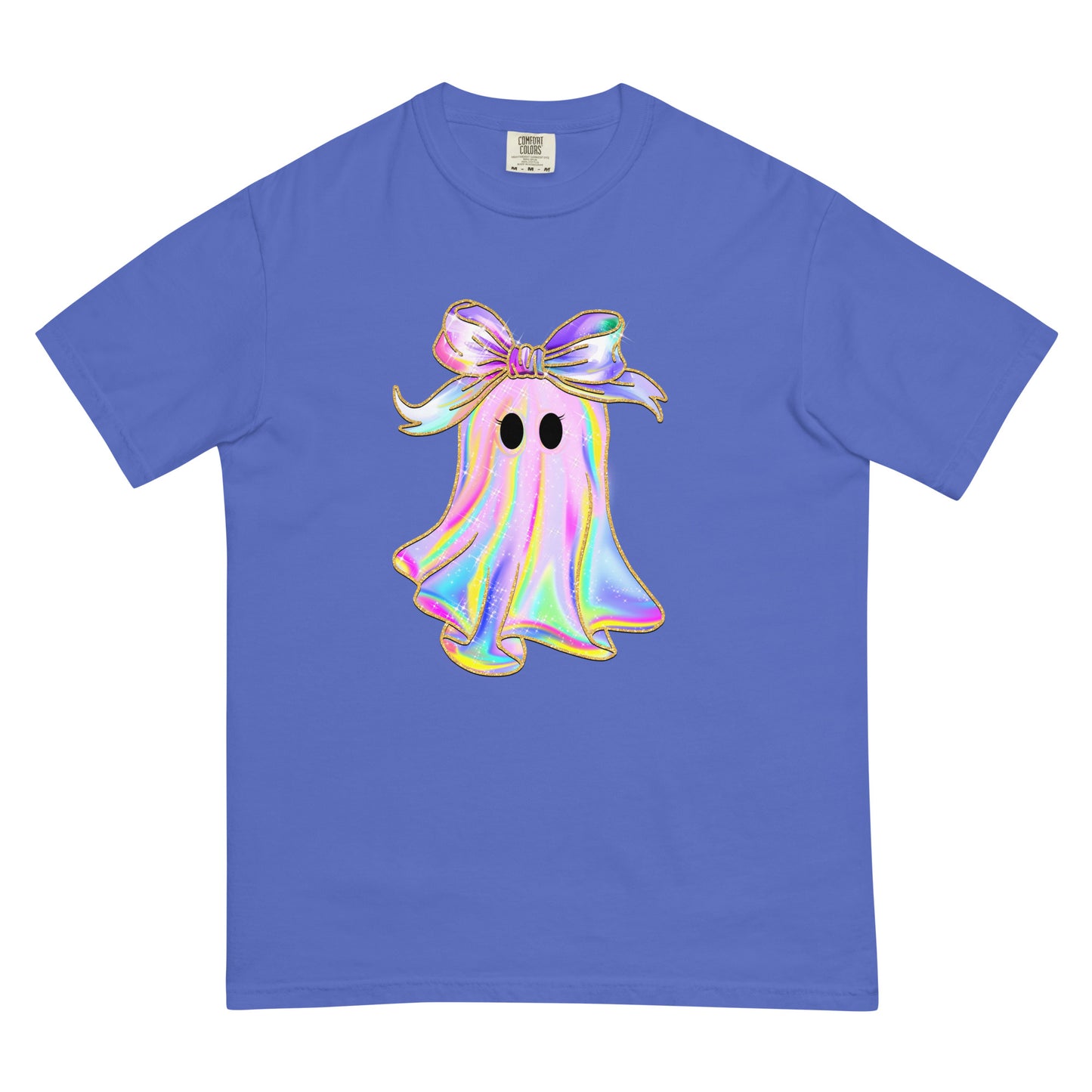 Iridescent Girly Ghost CC Unisex garment-dyed heavyweight t-shirt