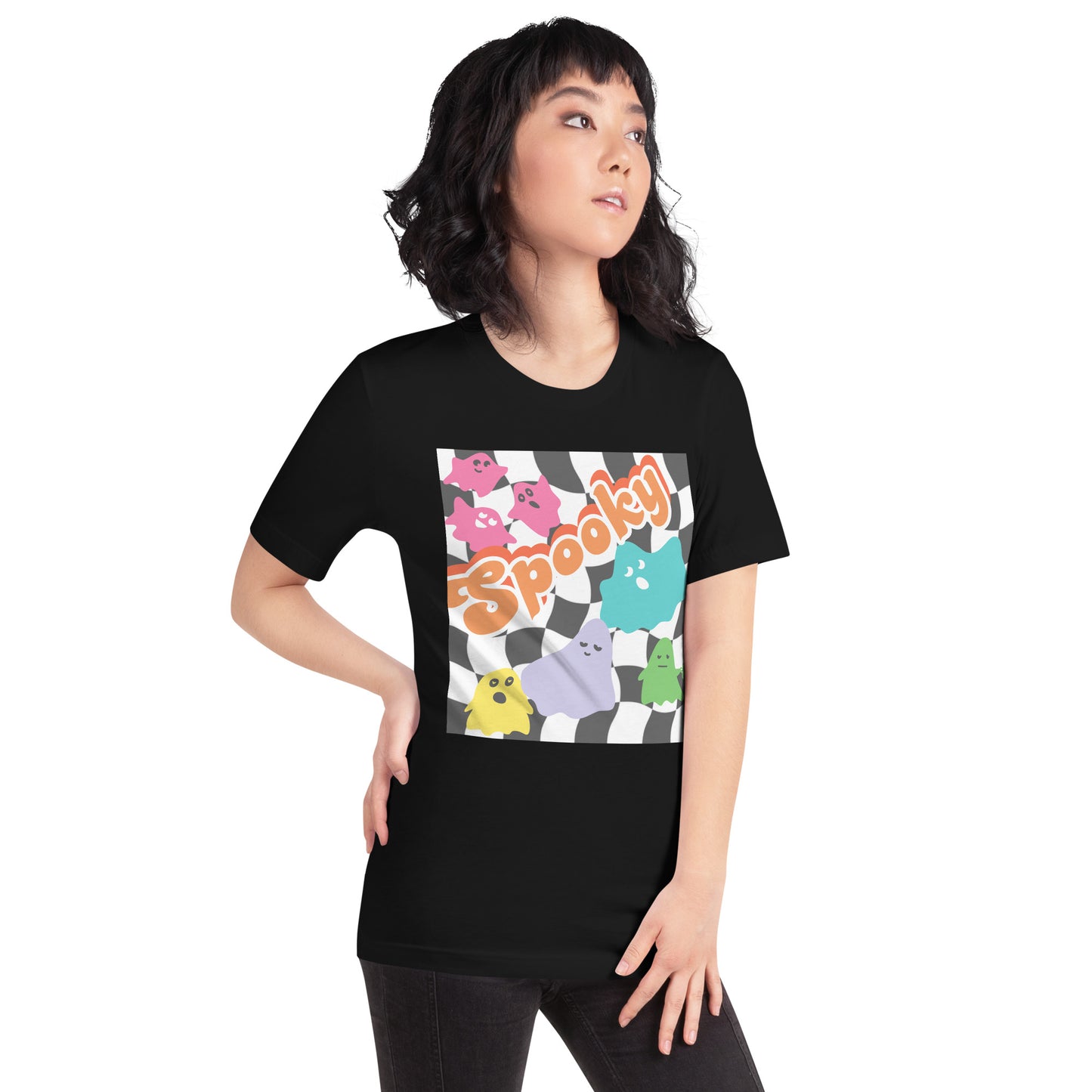 Spooky pastel ghosts t-shirt