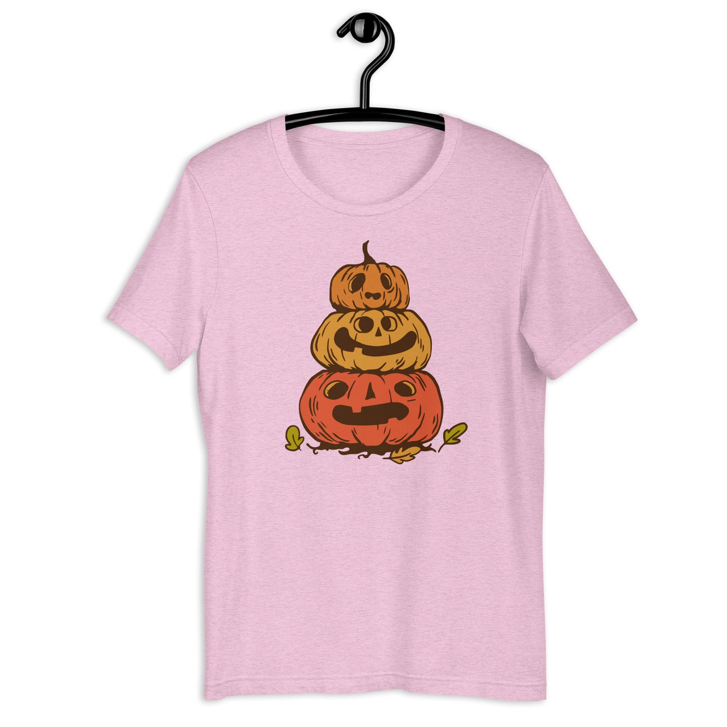 Triple Pumpkin Unisex t-shirt
