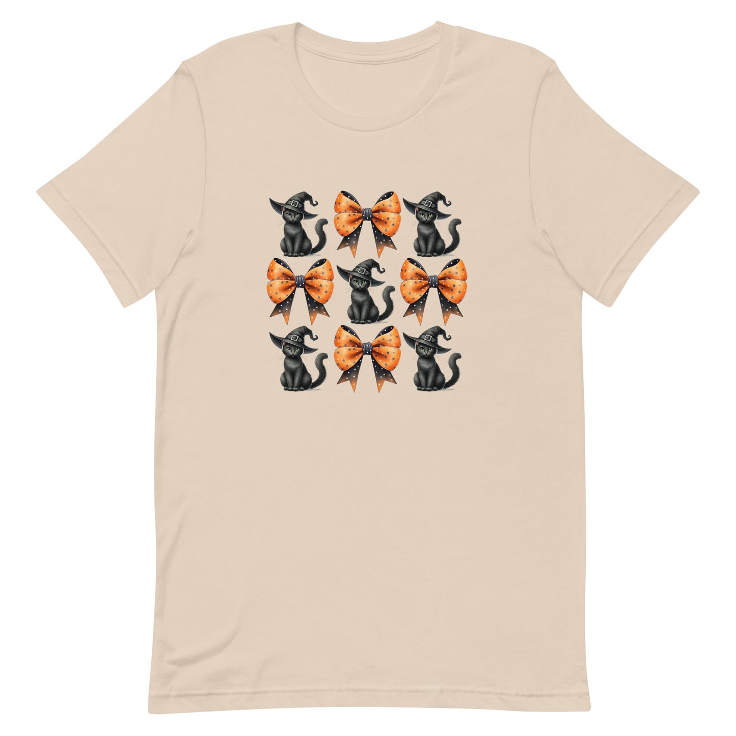 Cat Bow Halloween Unisex t-shirt