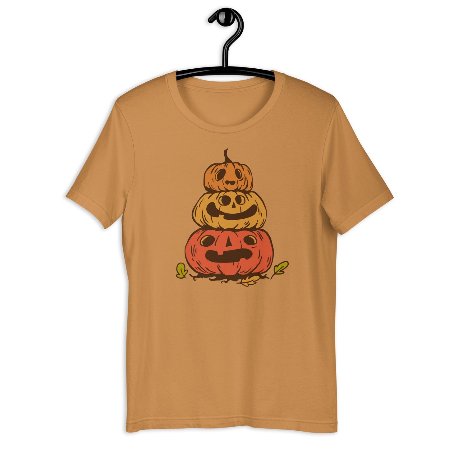 Triple Pumpkin Unisex t-shirt