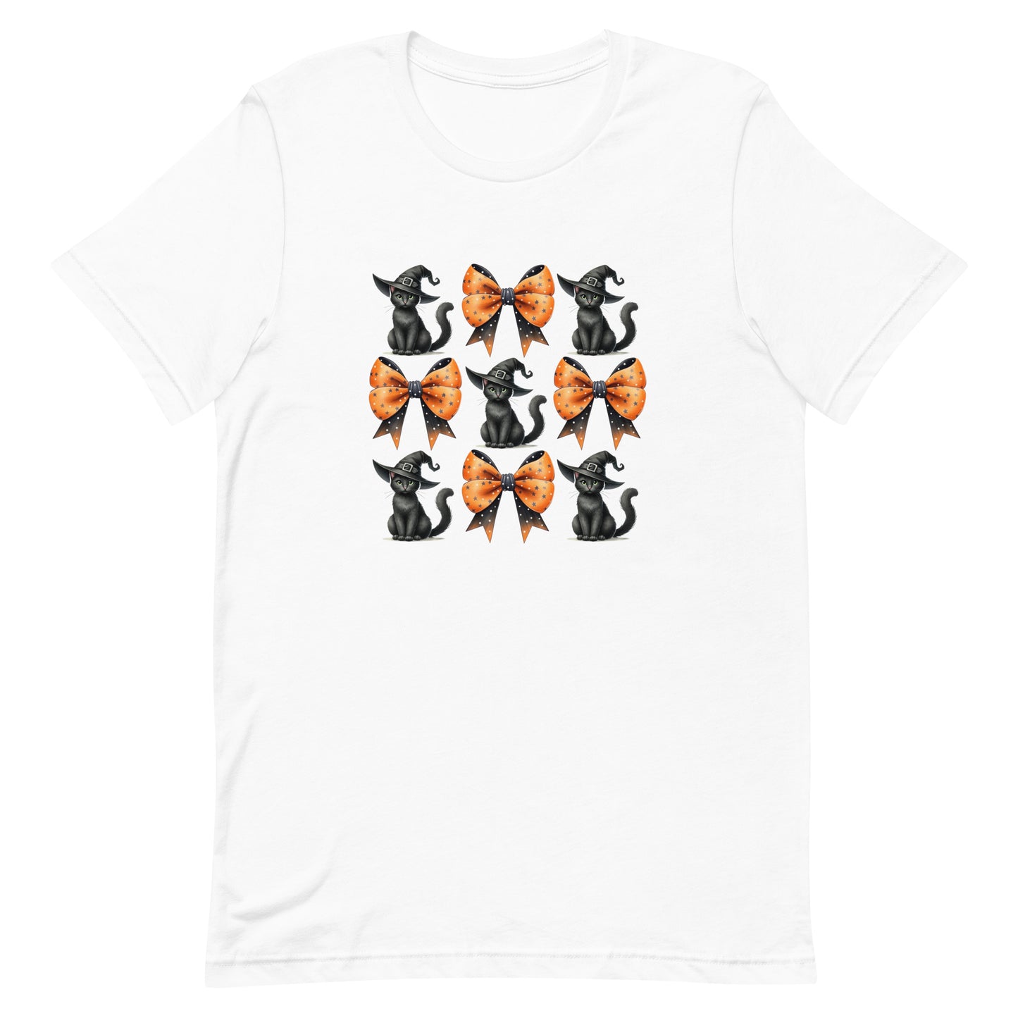 Cat Bow Halloween Unisex t-shirt