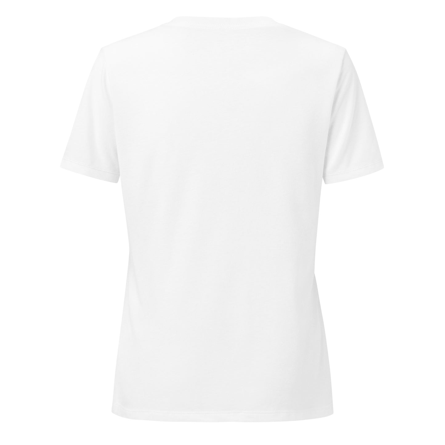 Hornets Checker Women’s relaxed v-neck t-shirt