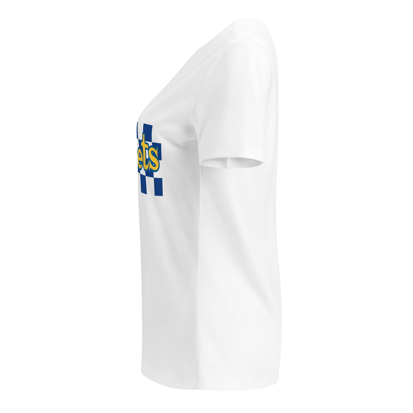 Hornets Checker Women’s relaxed v-neck t-shirt