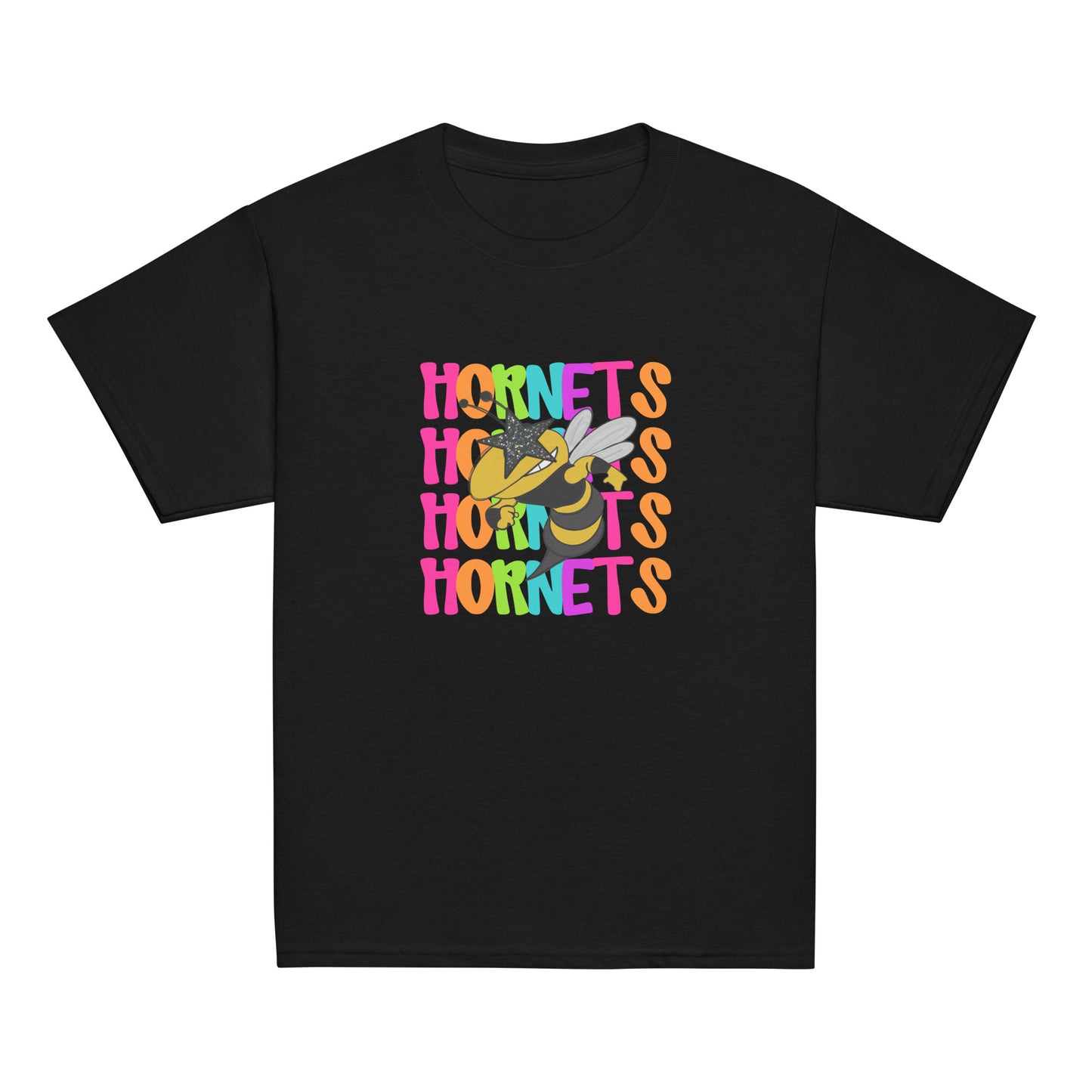 Neon Hornets Youth classic tee