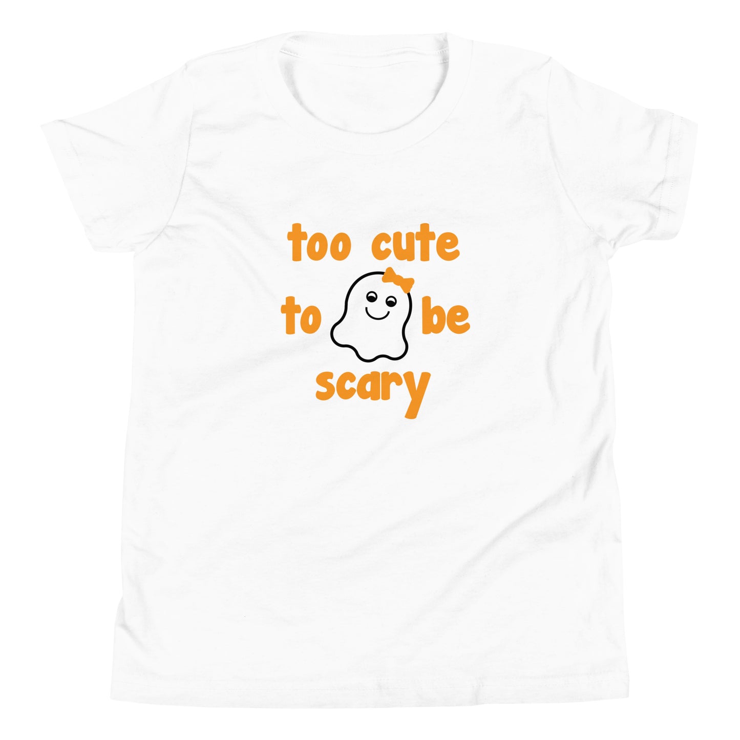 Too Cute to be Scary Youth Short Sleeve T-Shirt