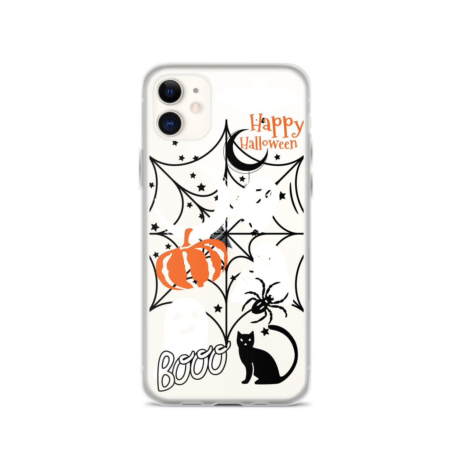 Halloween Clear iPhone case