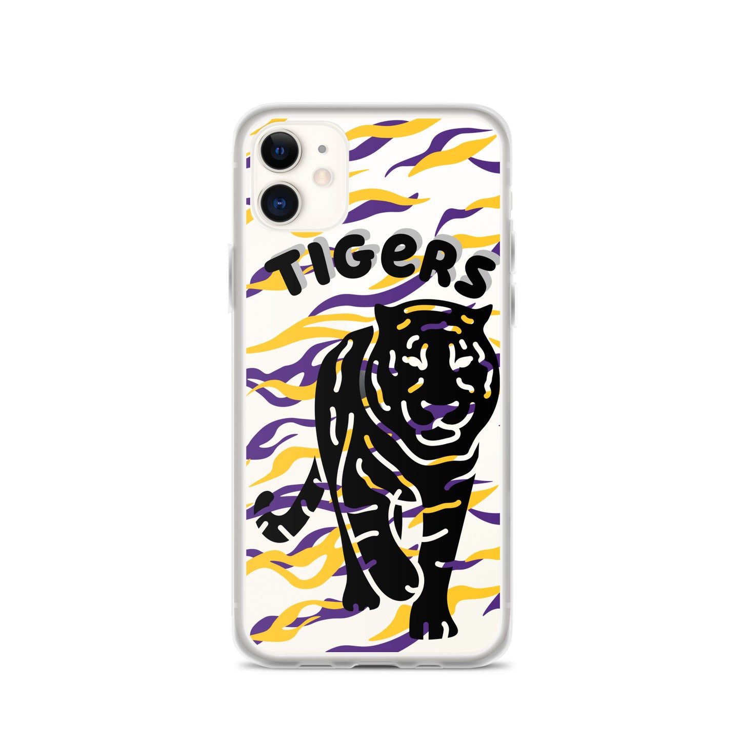 Tigers Clear iPhone Case