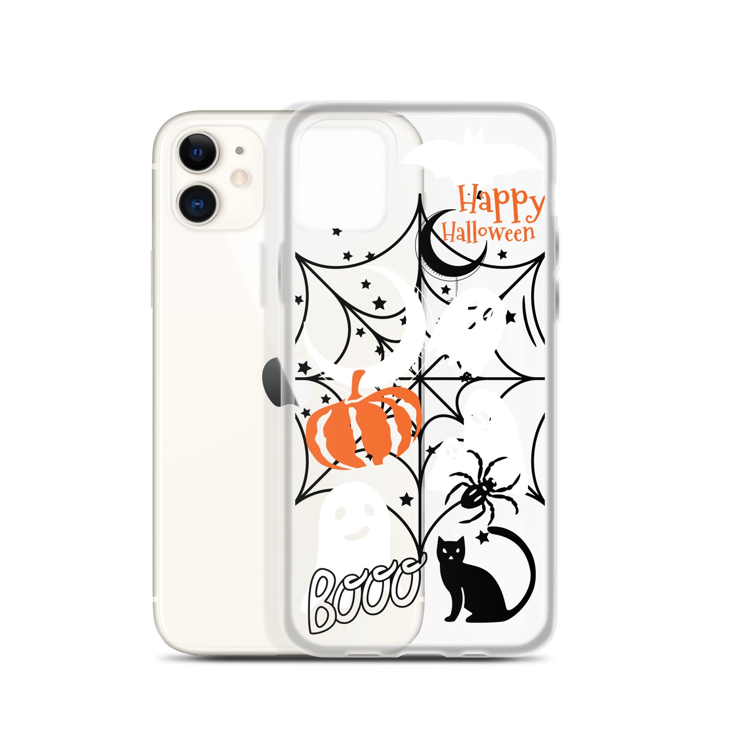 Halloween Clear iPhone case