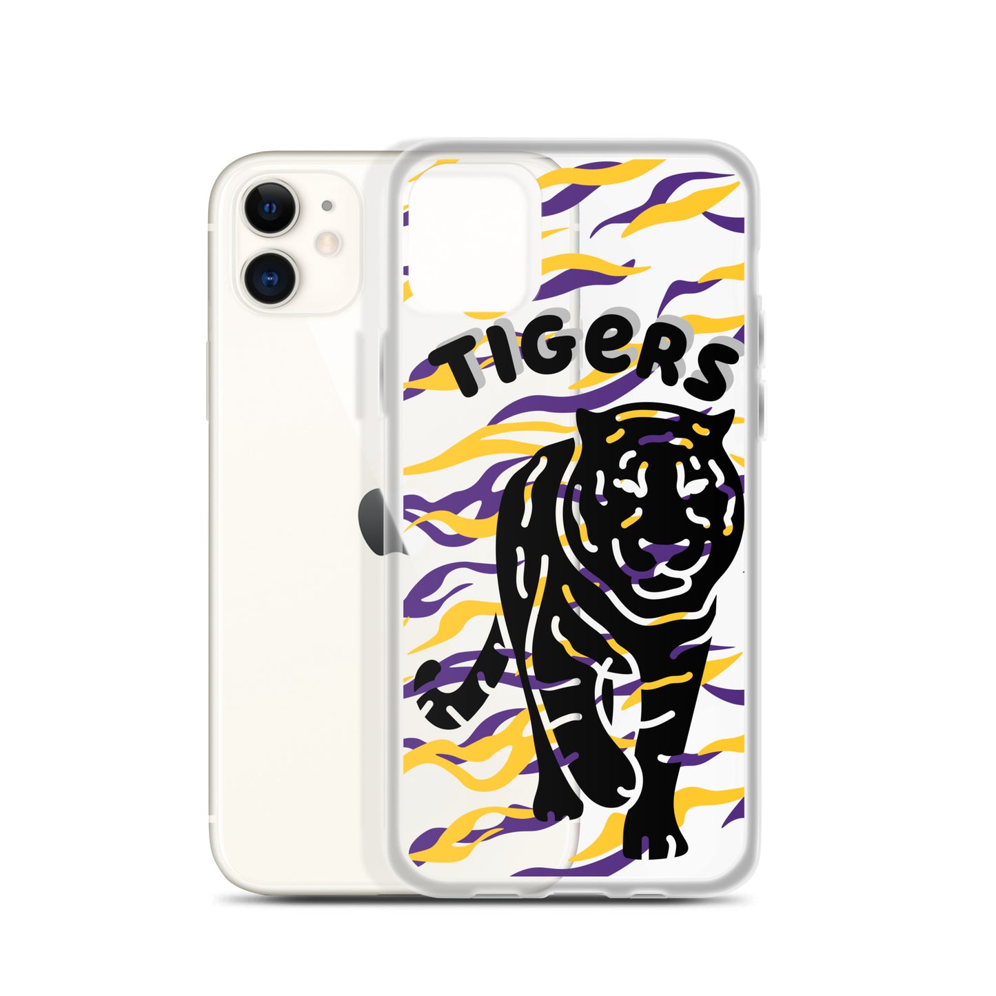 Tigers Clear iPhone Case