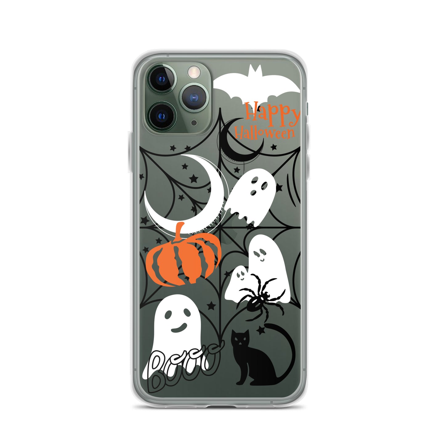 Halloween Clear iPhone case