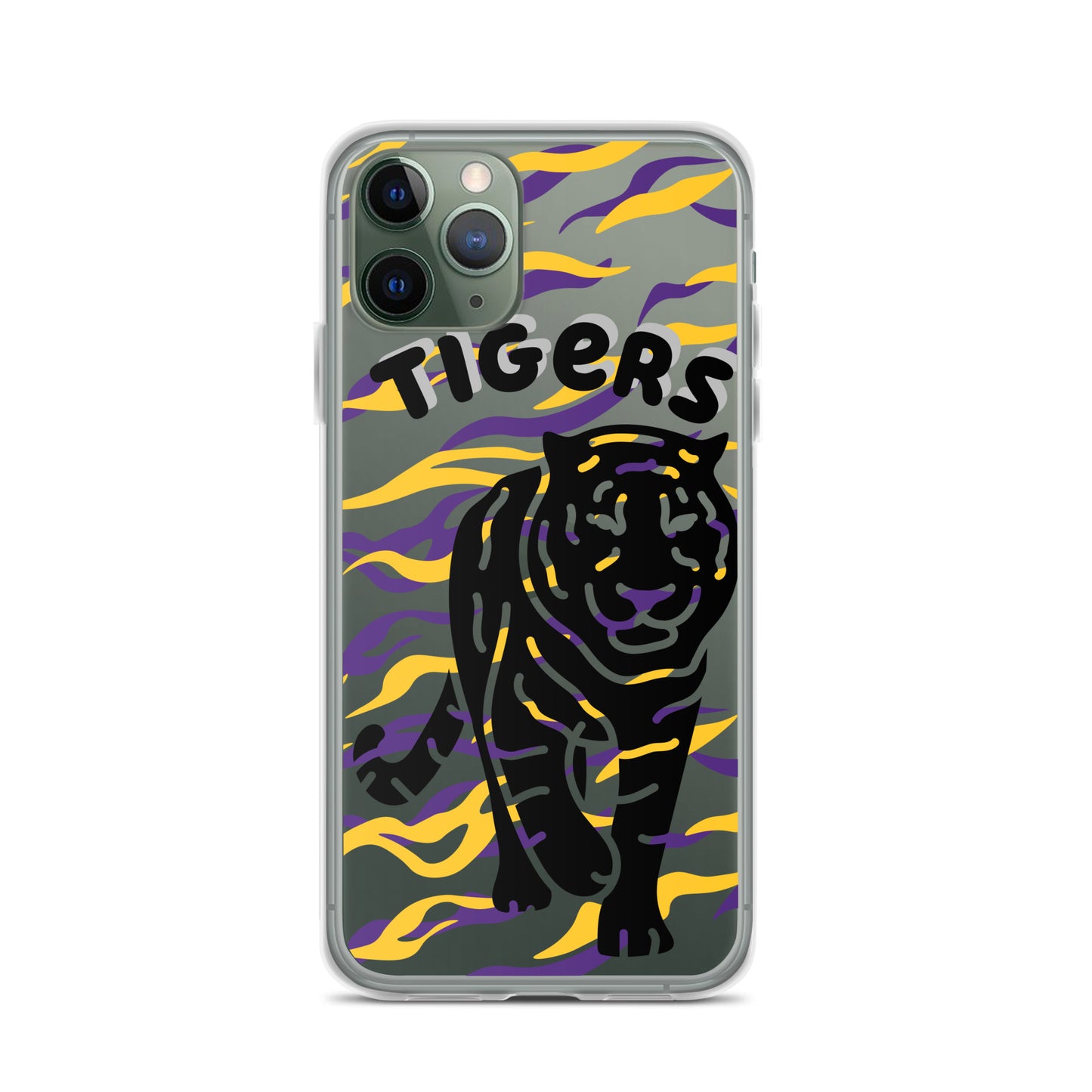 Tigers Clear iPhone Case