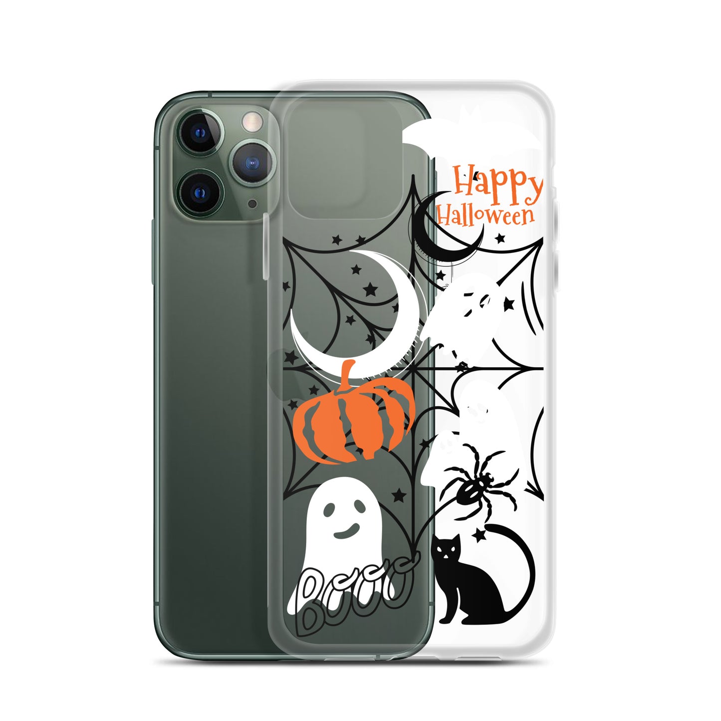 Halloween Clear iPhone case