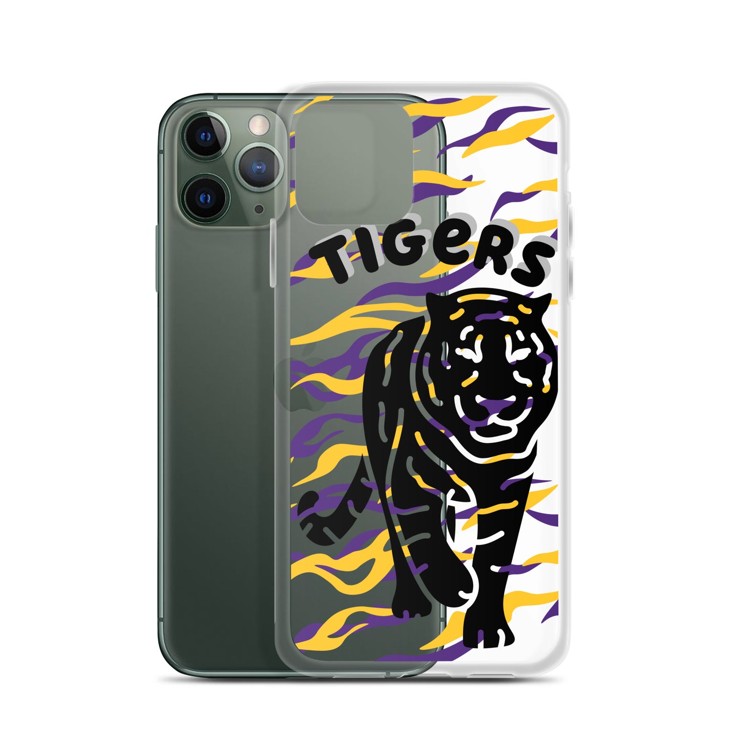 Tigers Clear iPhone Case