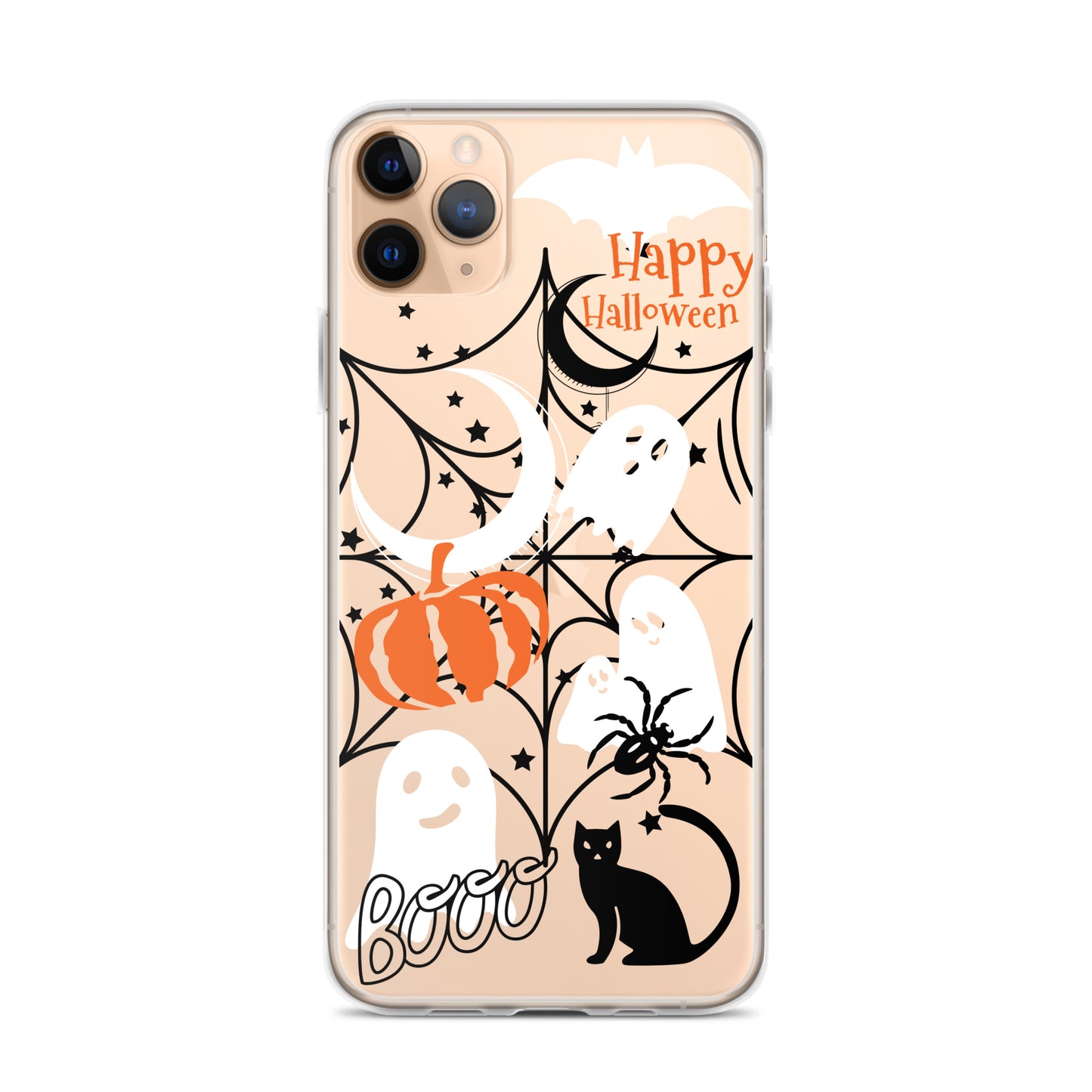 Halloween Clear iPhone case