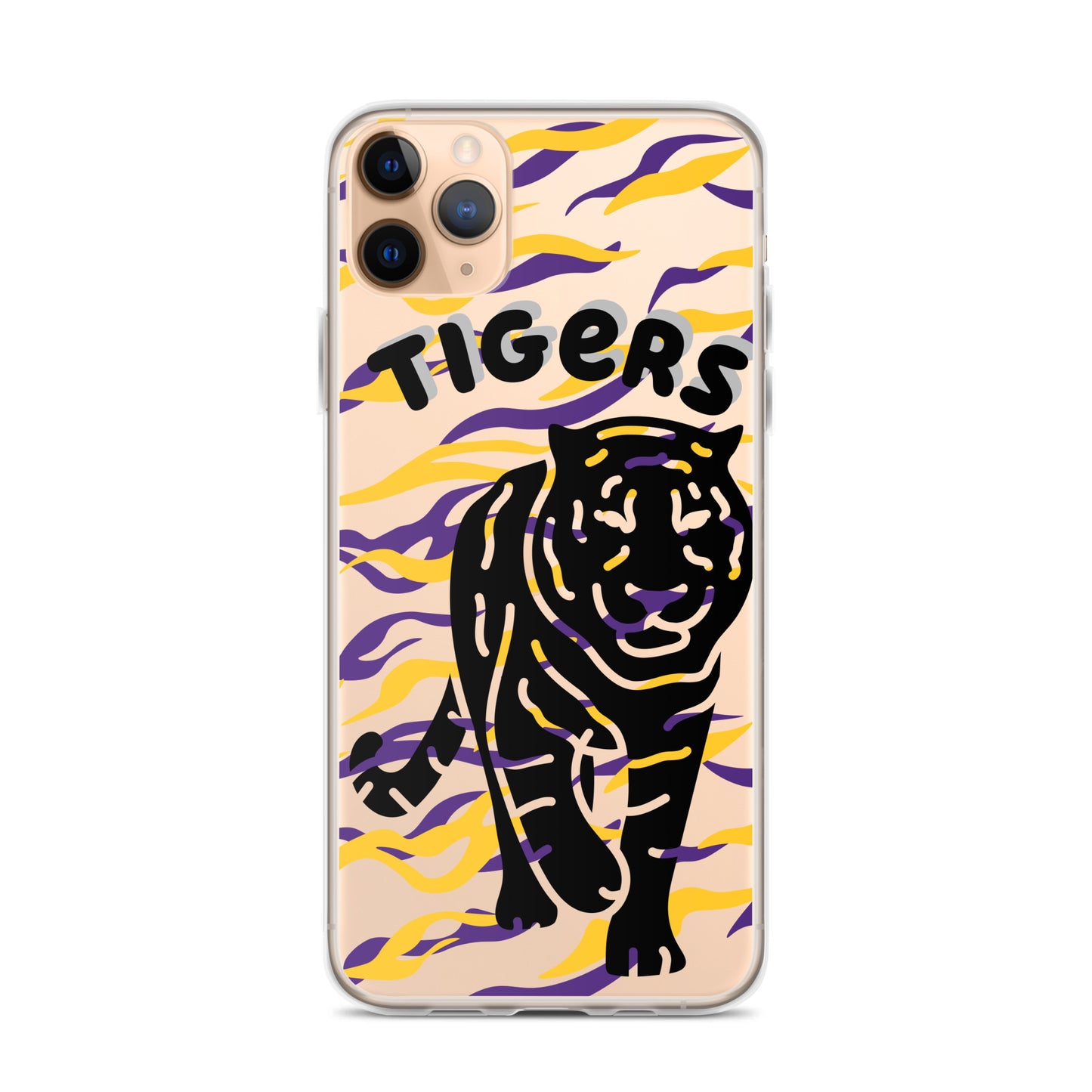 Tigers Clear iPhone Case