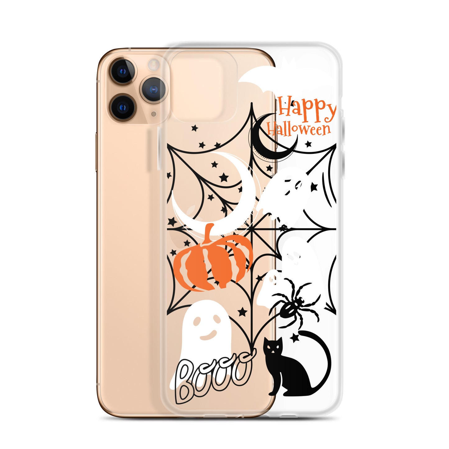 Halloween Clear iPhone case