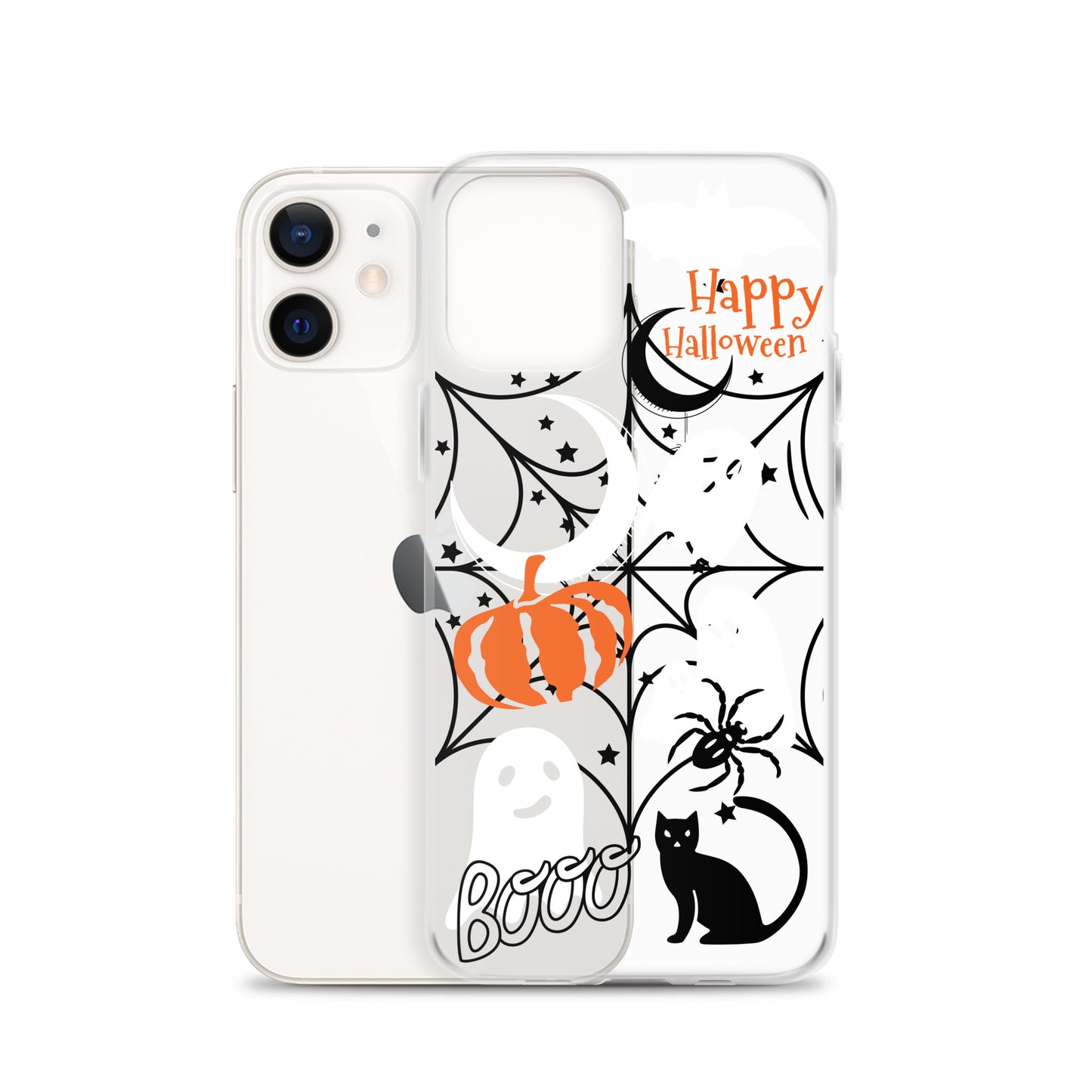 Halloween Clear iPhone case