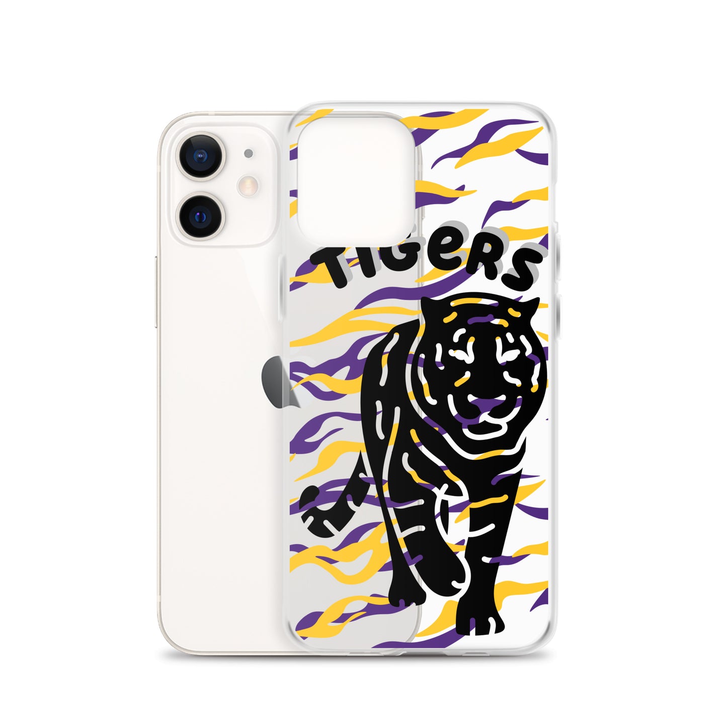 Tigers Clear iPhone Case