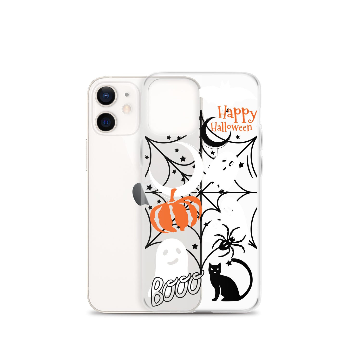 Halloween Clear iPhone case