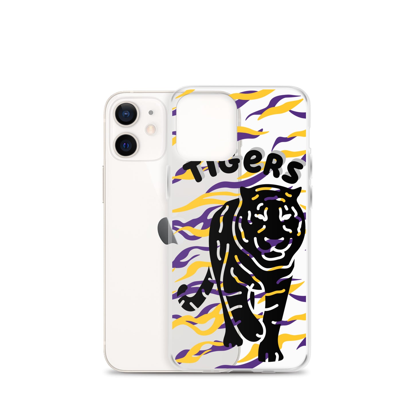 Tigers Clear iPhone Case