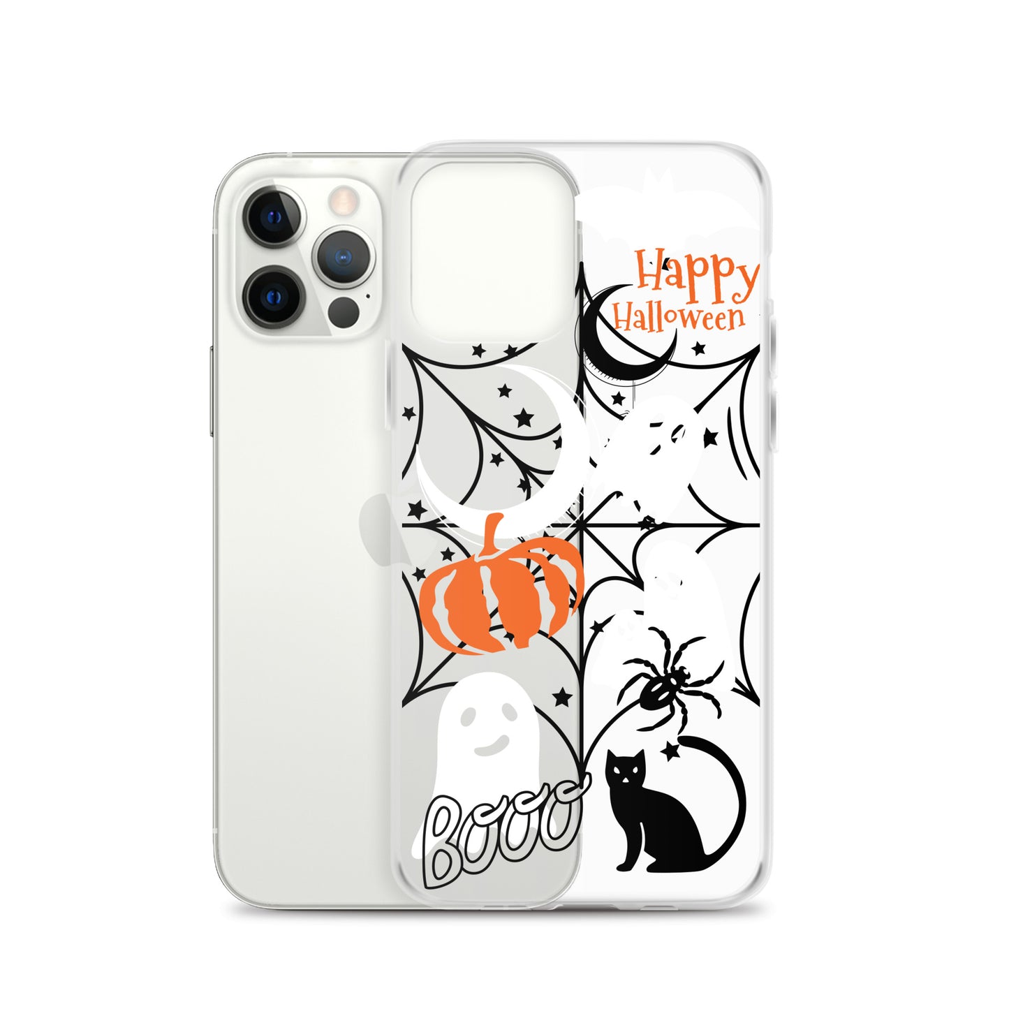 Halloween Clear iPhone case