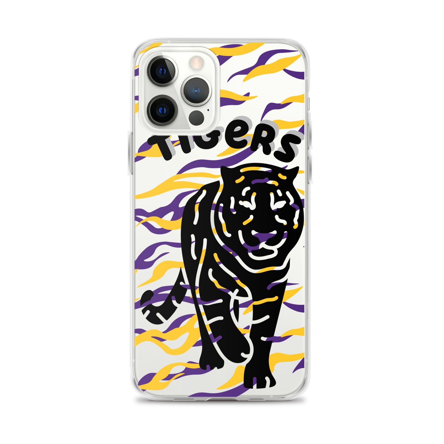 Tigers Clear iPhone Case