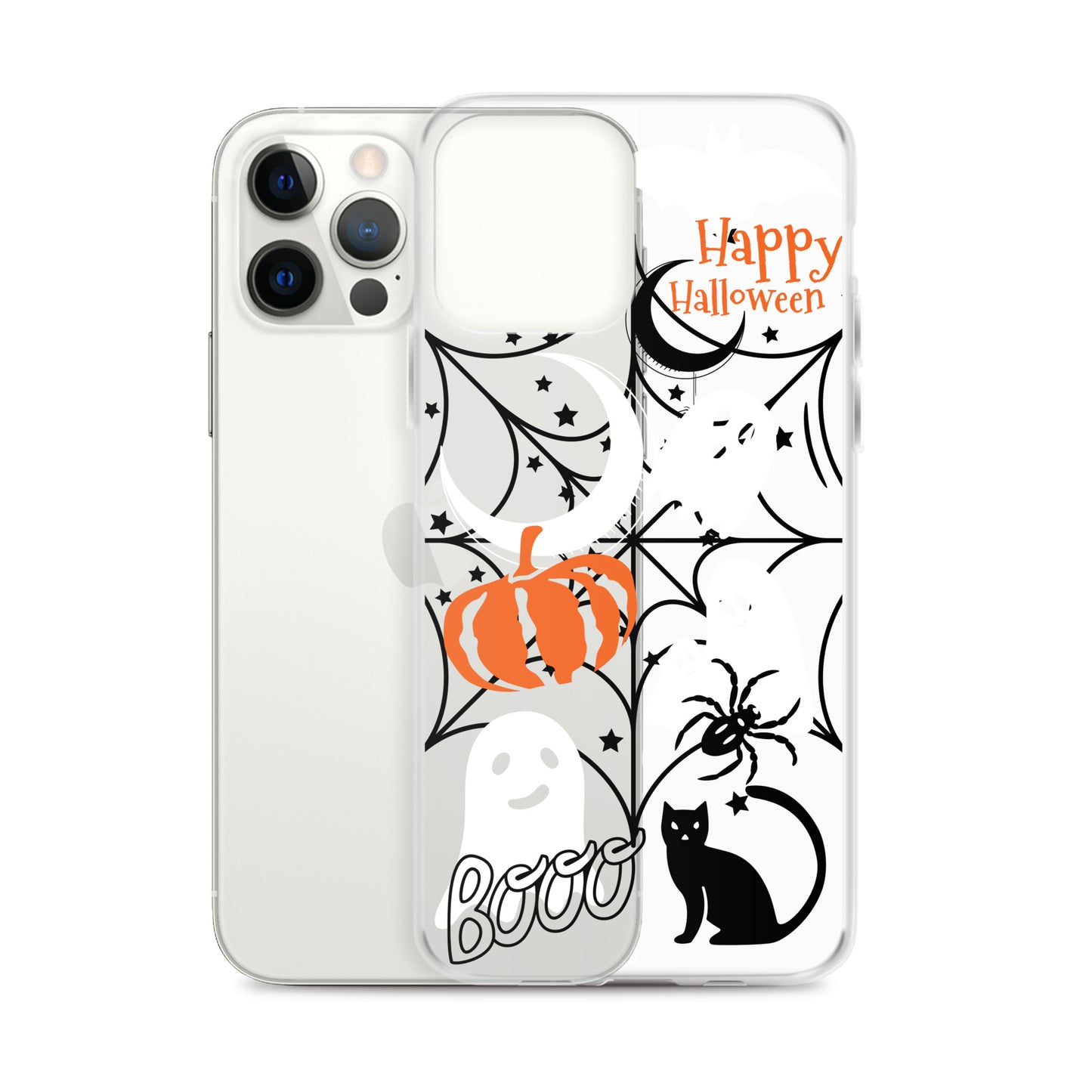 Halloween Clear iPhone case