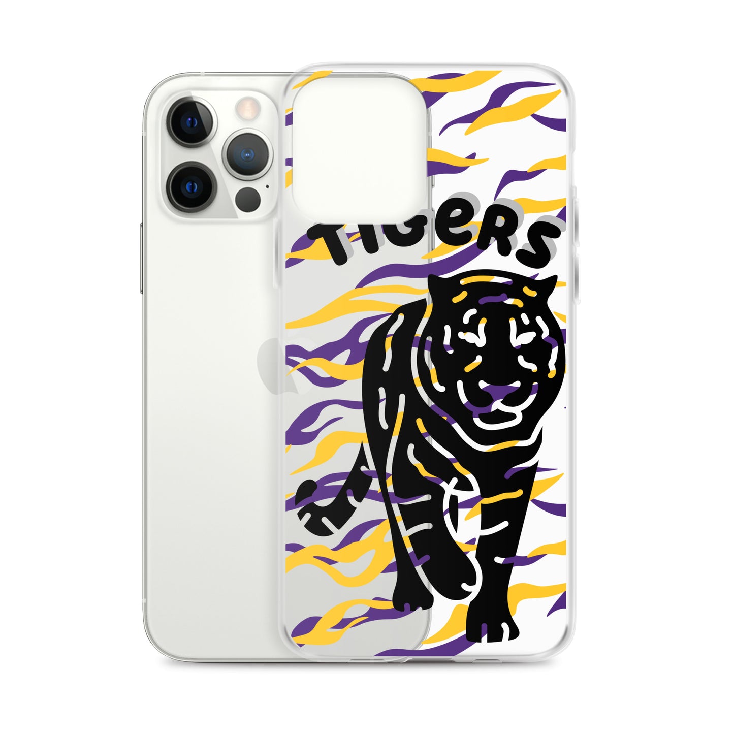 Tigers Clear iPhone Case