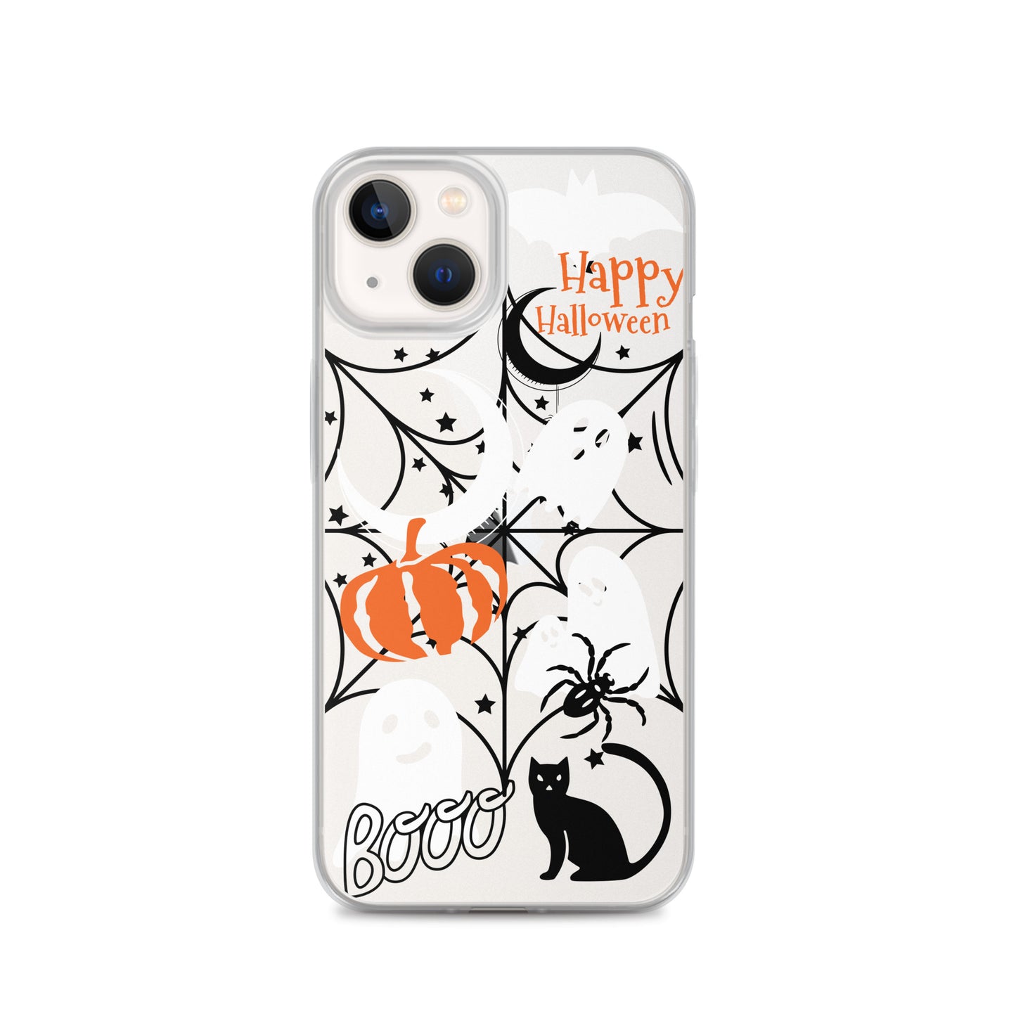 Halloween Clear iPhone case