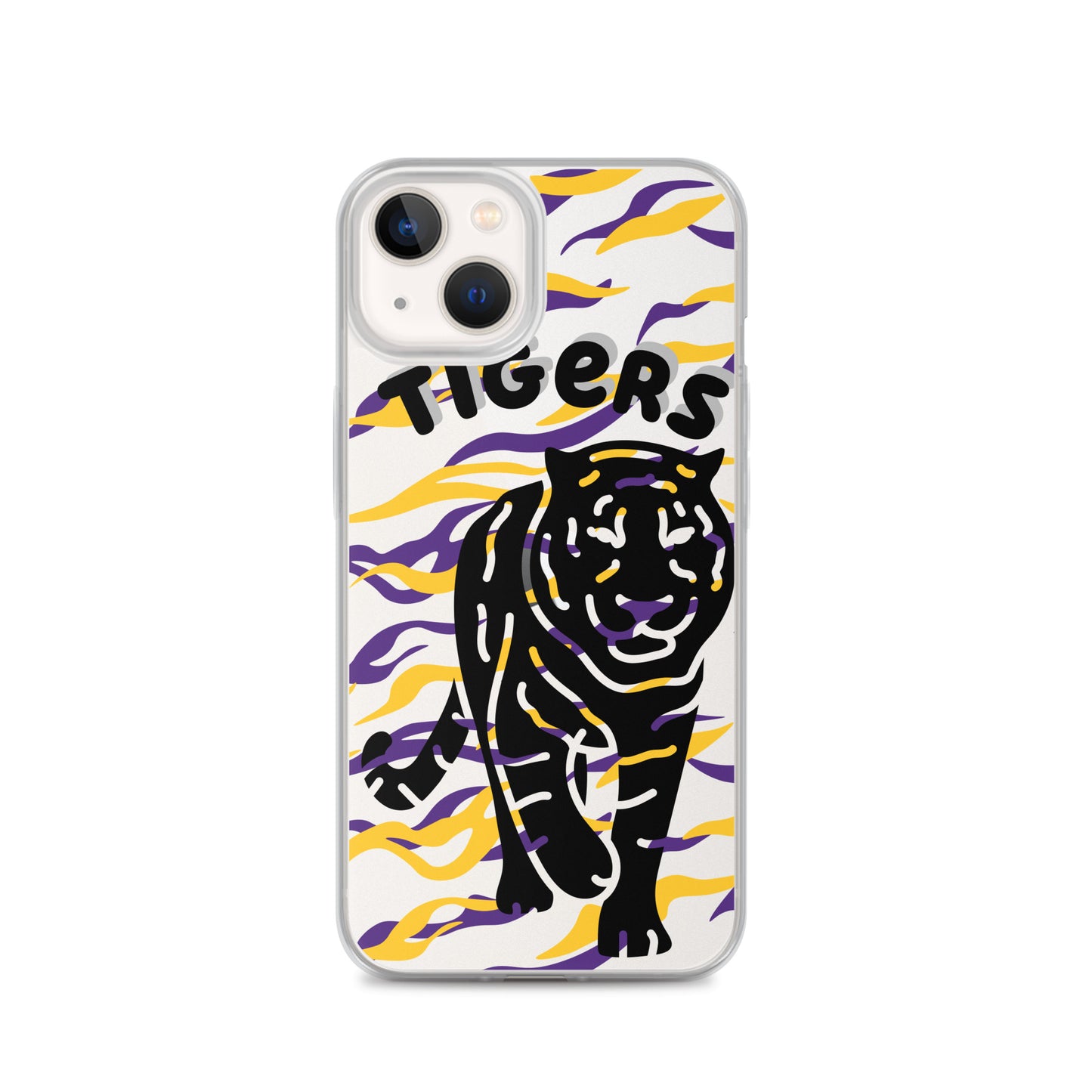 Tigers Clear iPhone Case