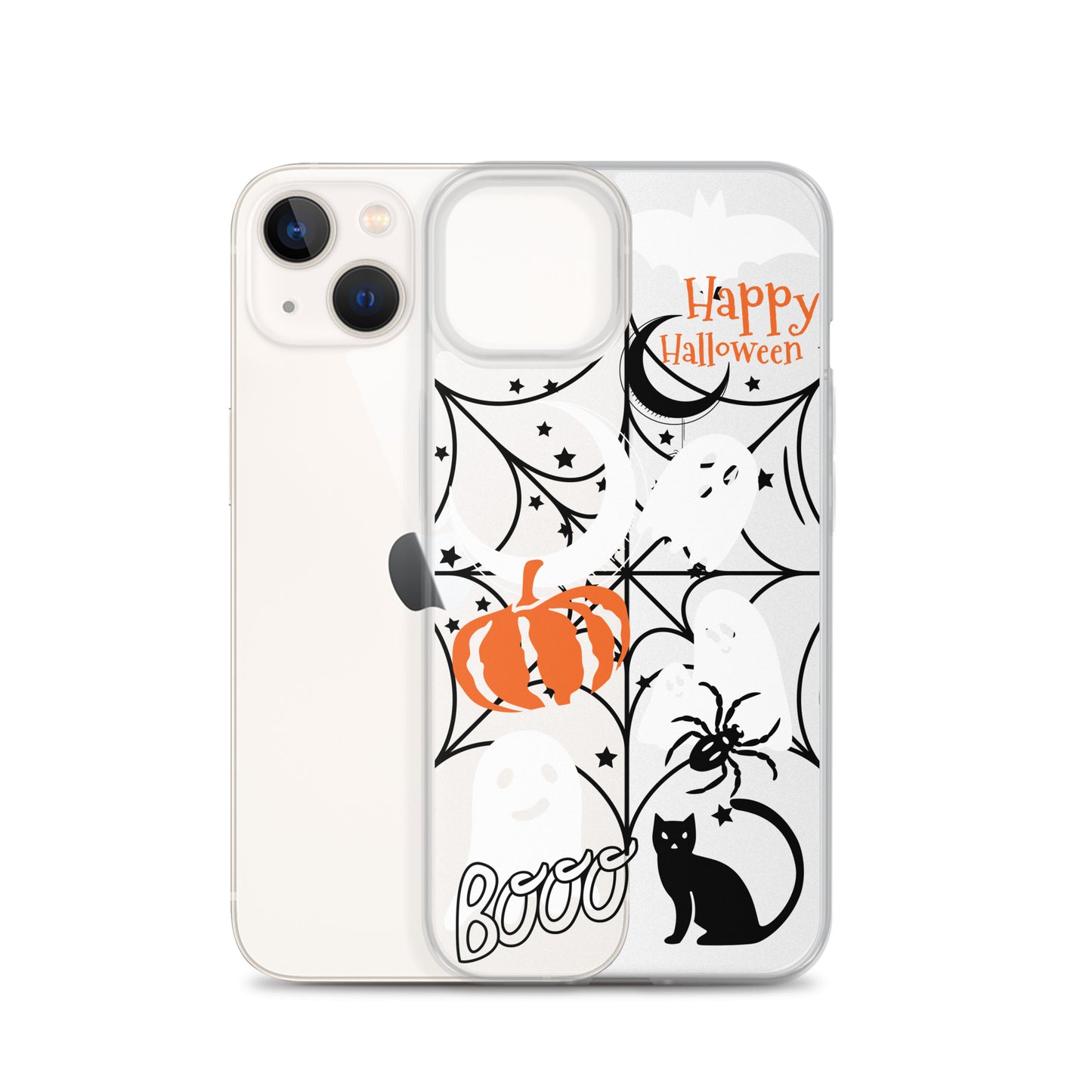 Halloween Clear iPhone case