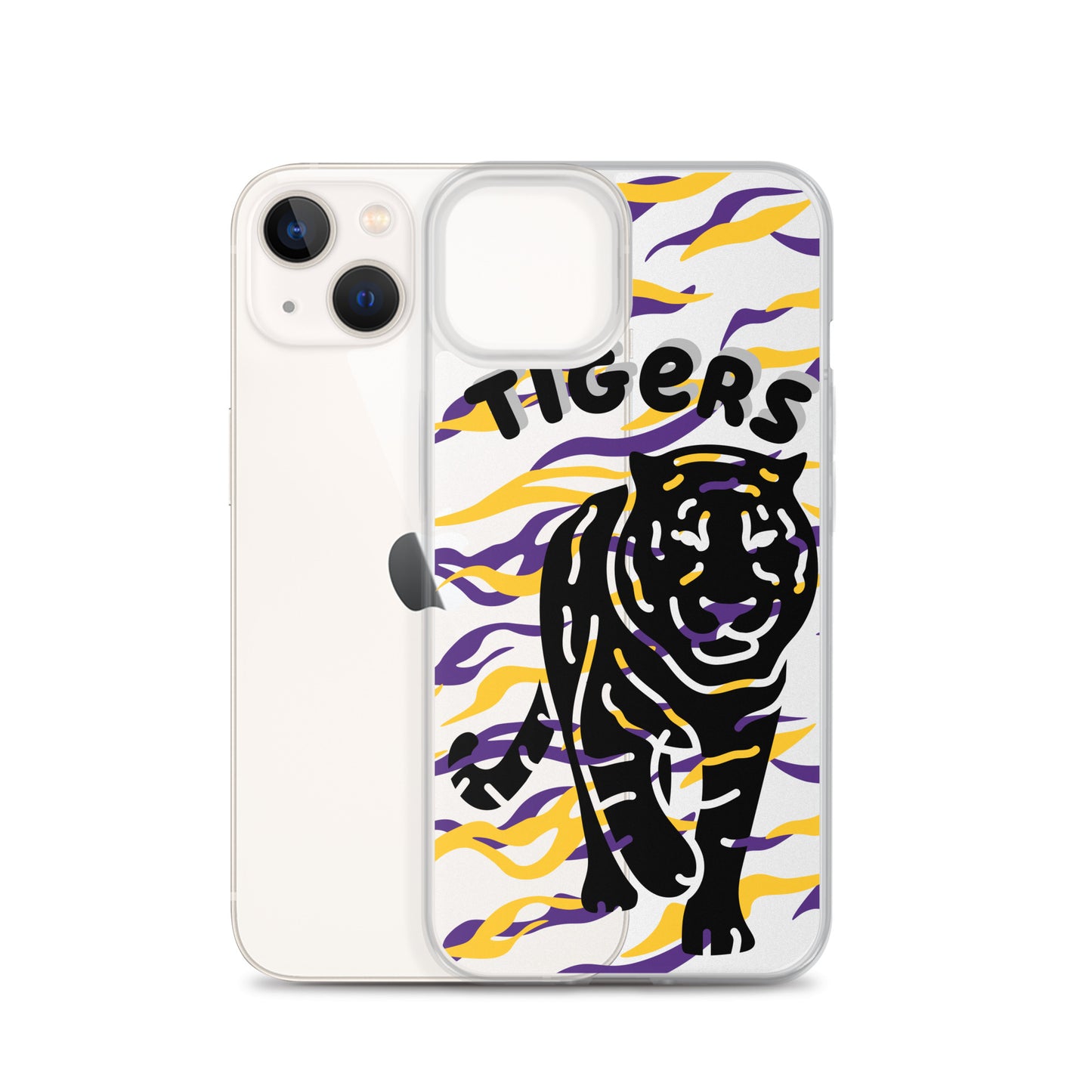 Tigers Clear iPhone Case