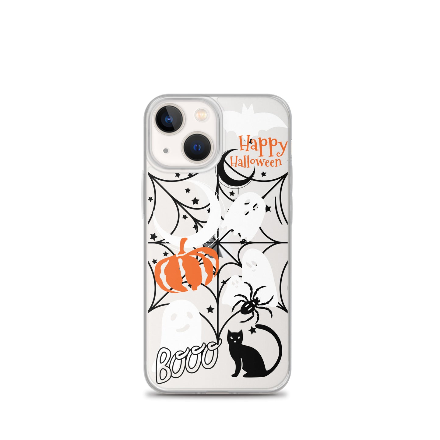 Halloween Clear iPhone case