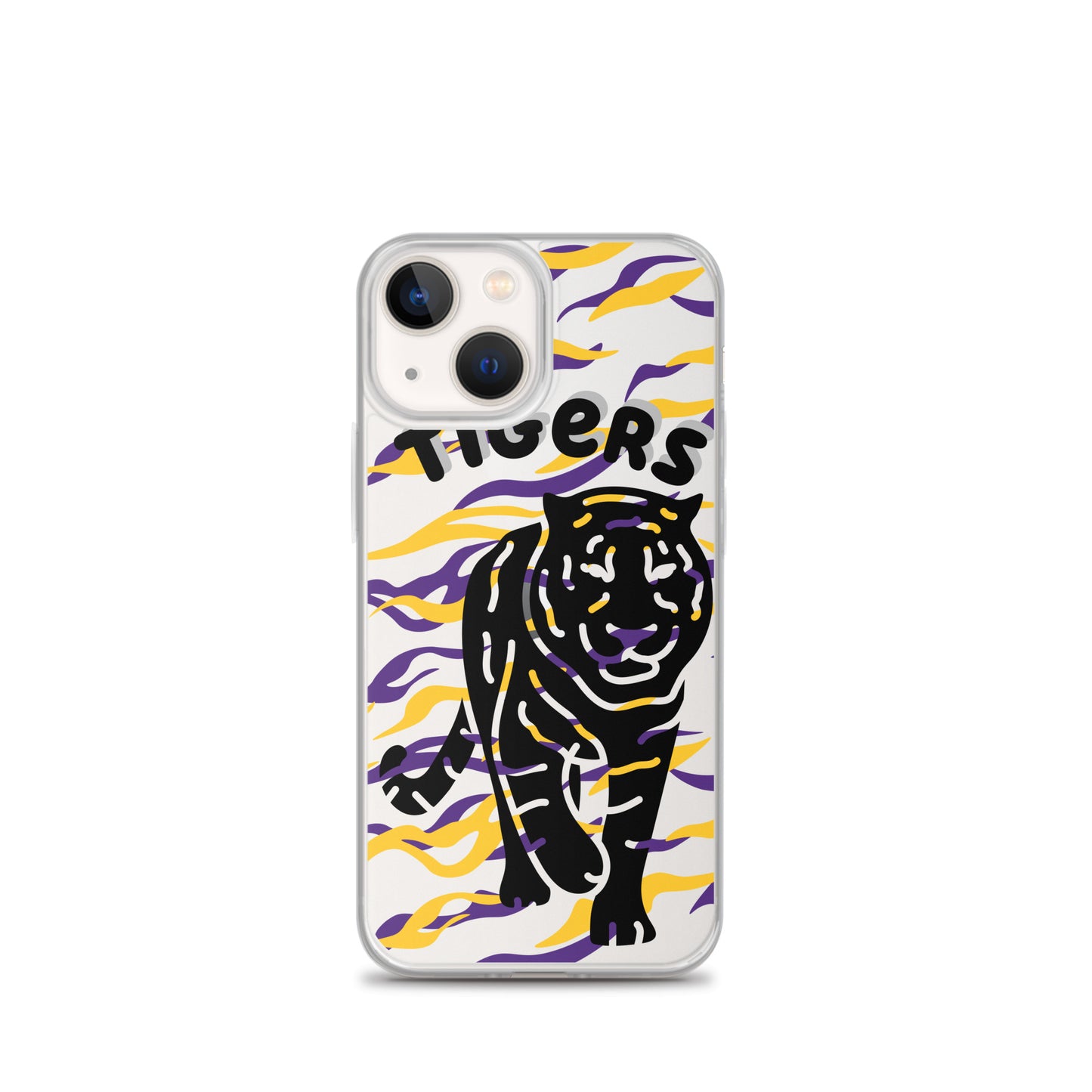 Tigers Clear iPhone Case