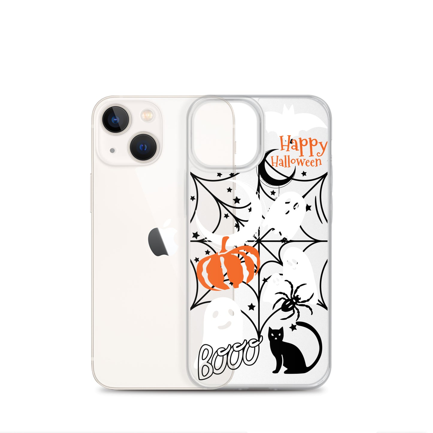 Halloween Clear iPhone case