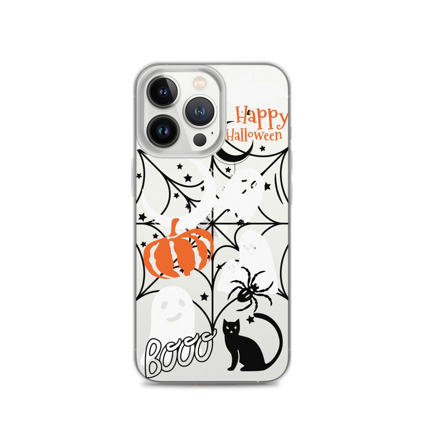 Halloween Clear iPhone case