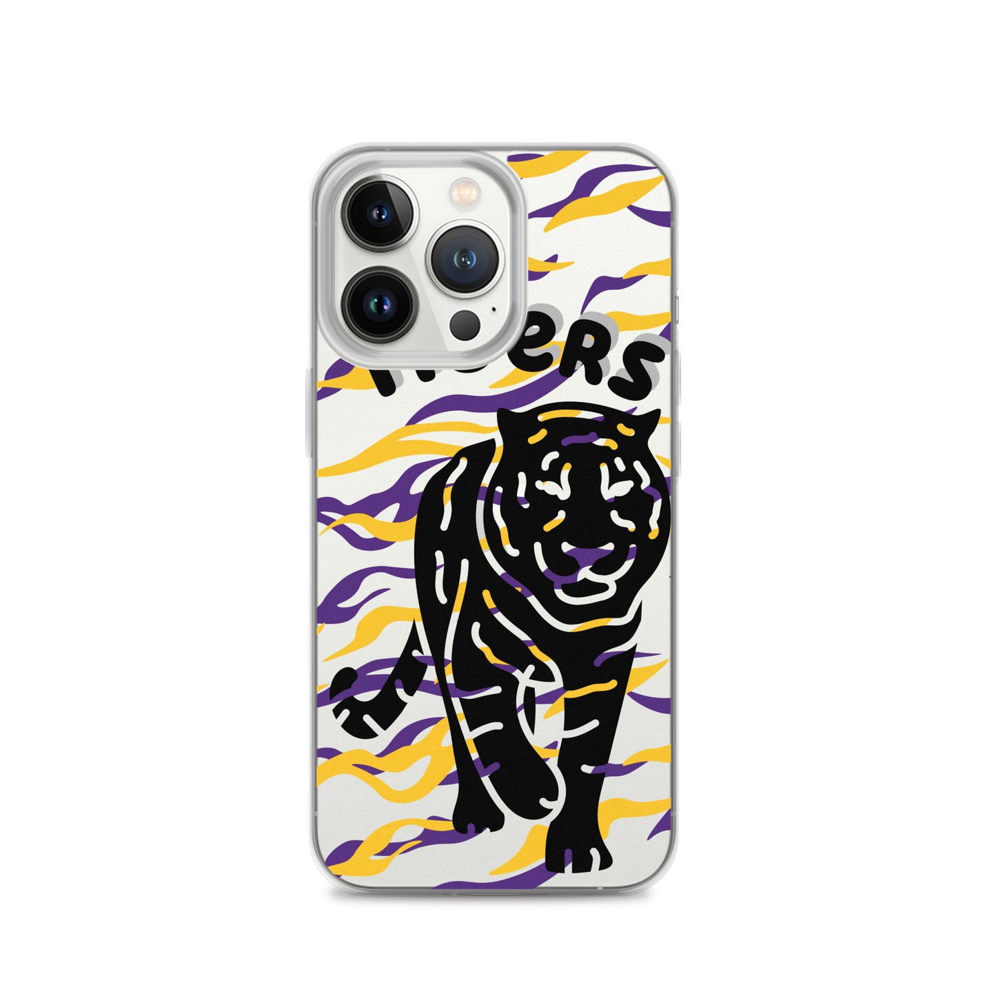 Tigers Clear iPhone Case