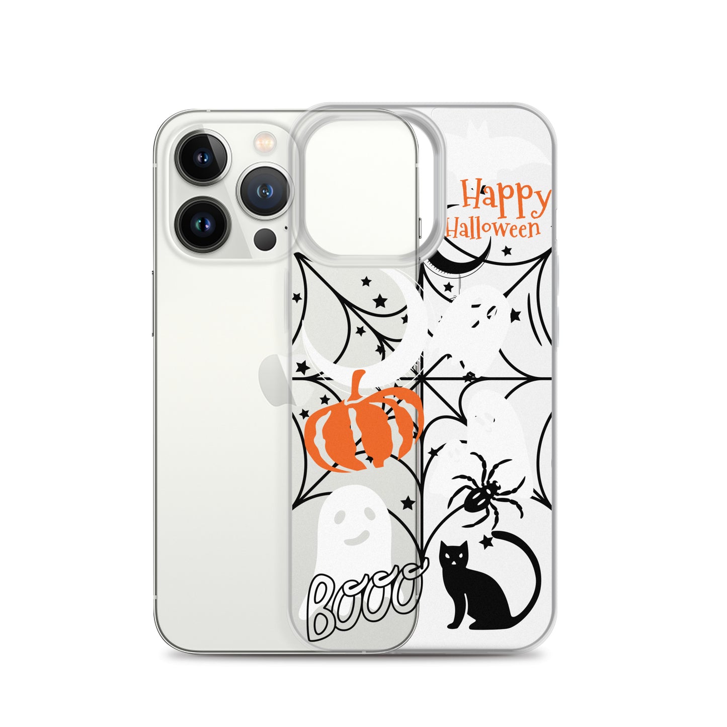 Halloween Clear iPhone case