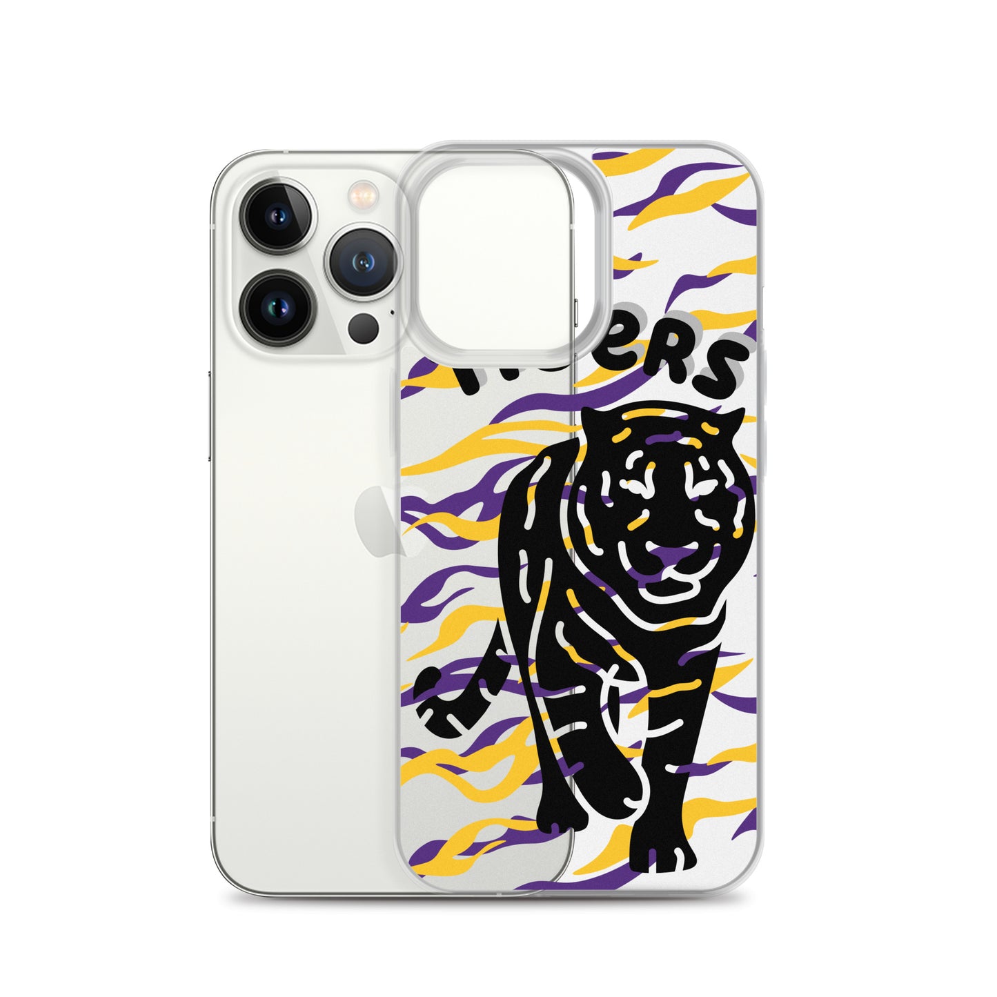 Tigers Clear iPhone Case