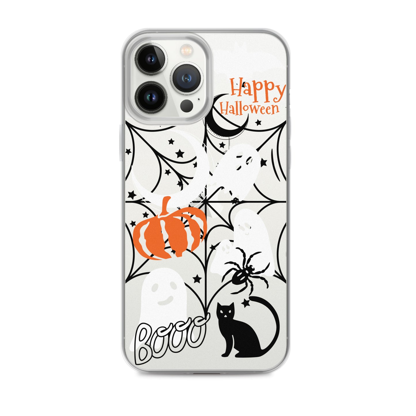 Halloween Clear iPhone case