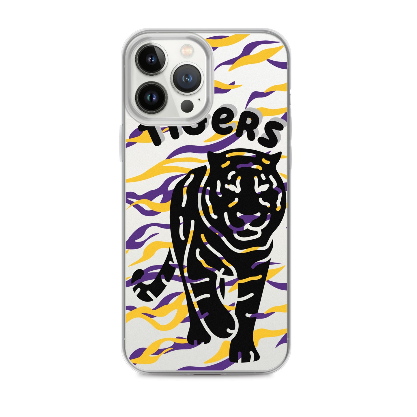 Tigers Clear iPhone Case