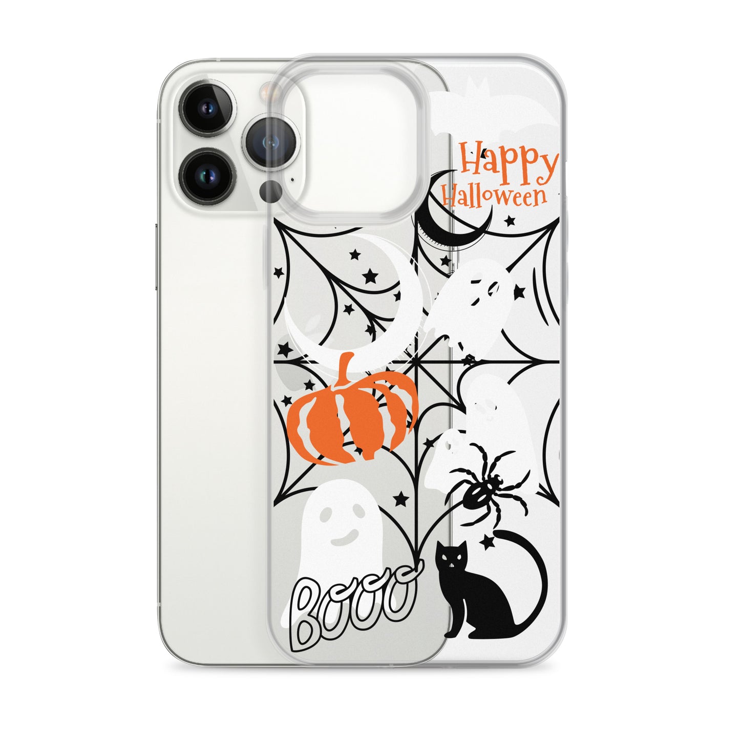 Halloween Clear iPhone case