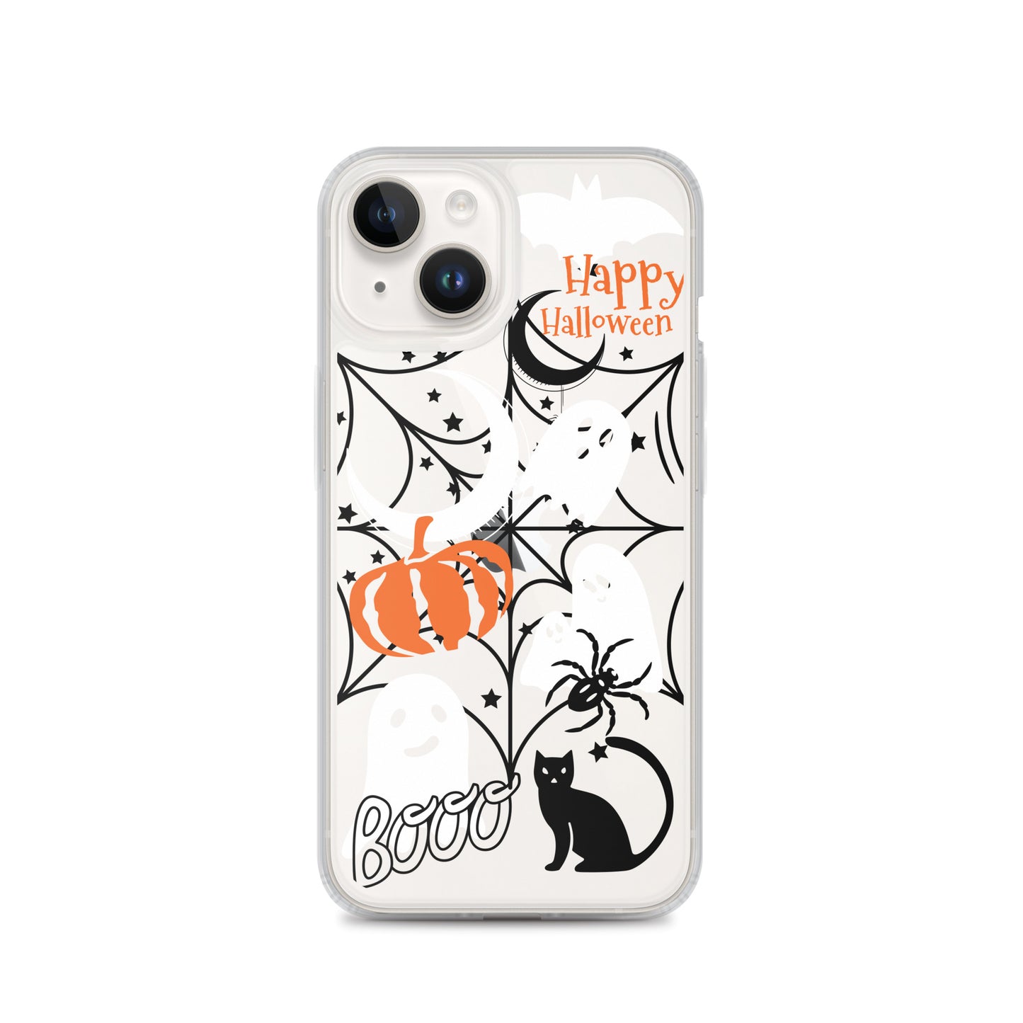 Halloween Clear iPhone case