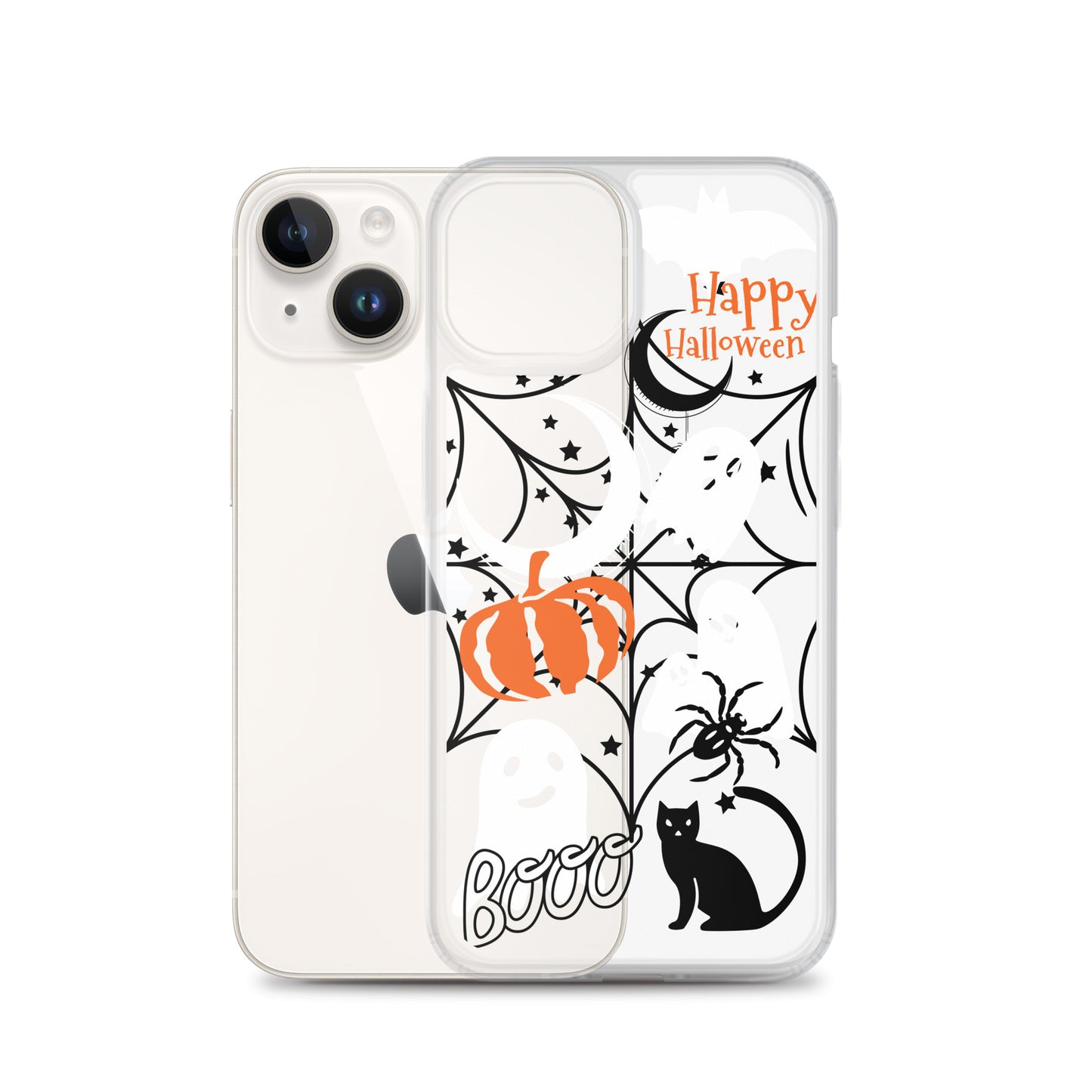 Halloween Clear iPhone case