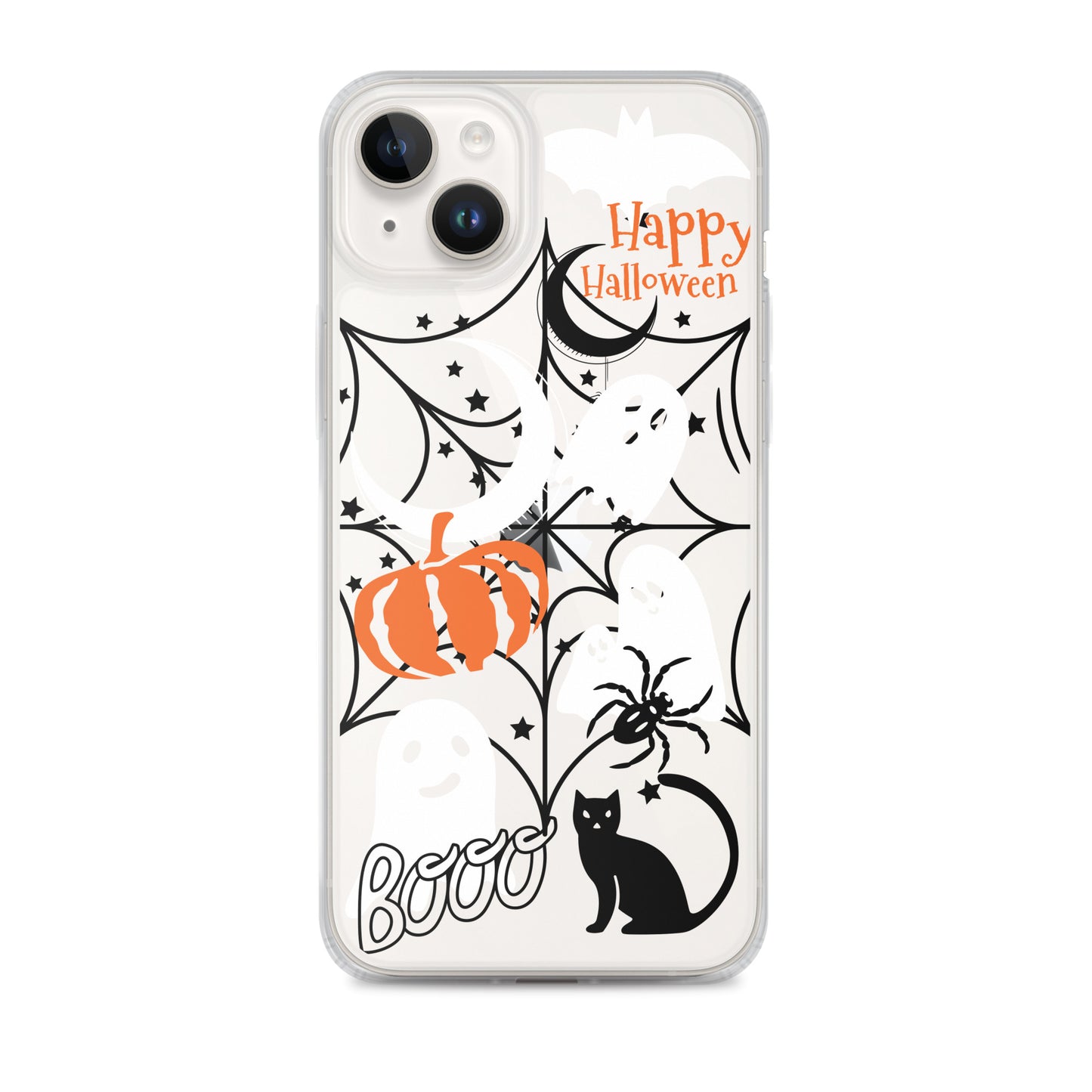 Halloween Clear iPhone case