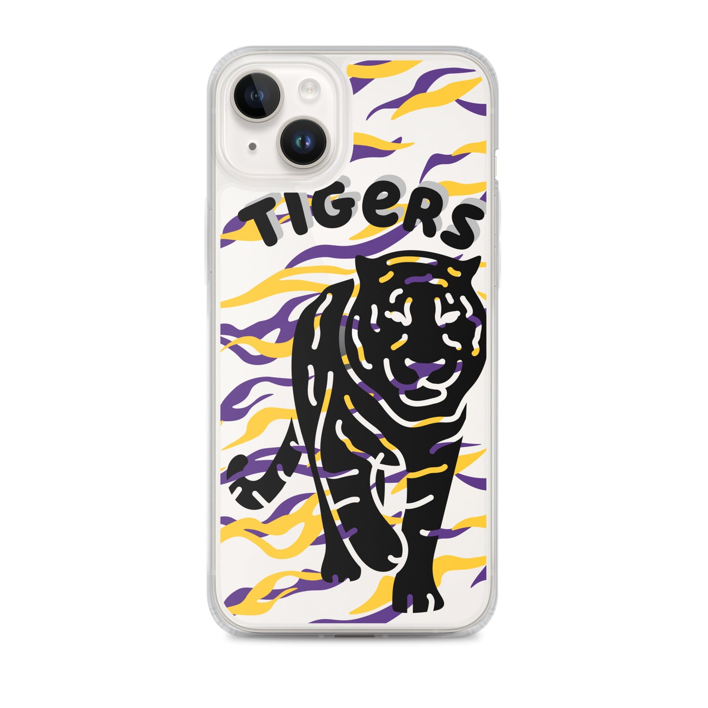 Tigers Clear iPhone Case