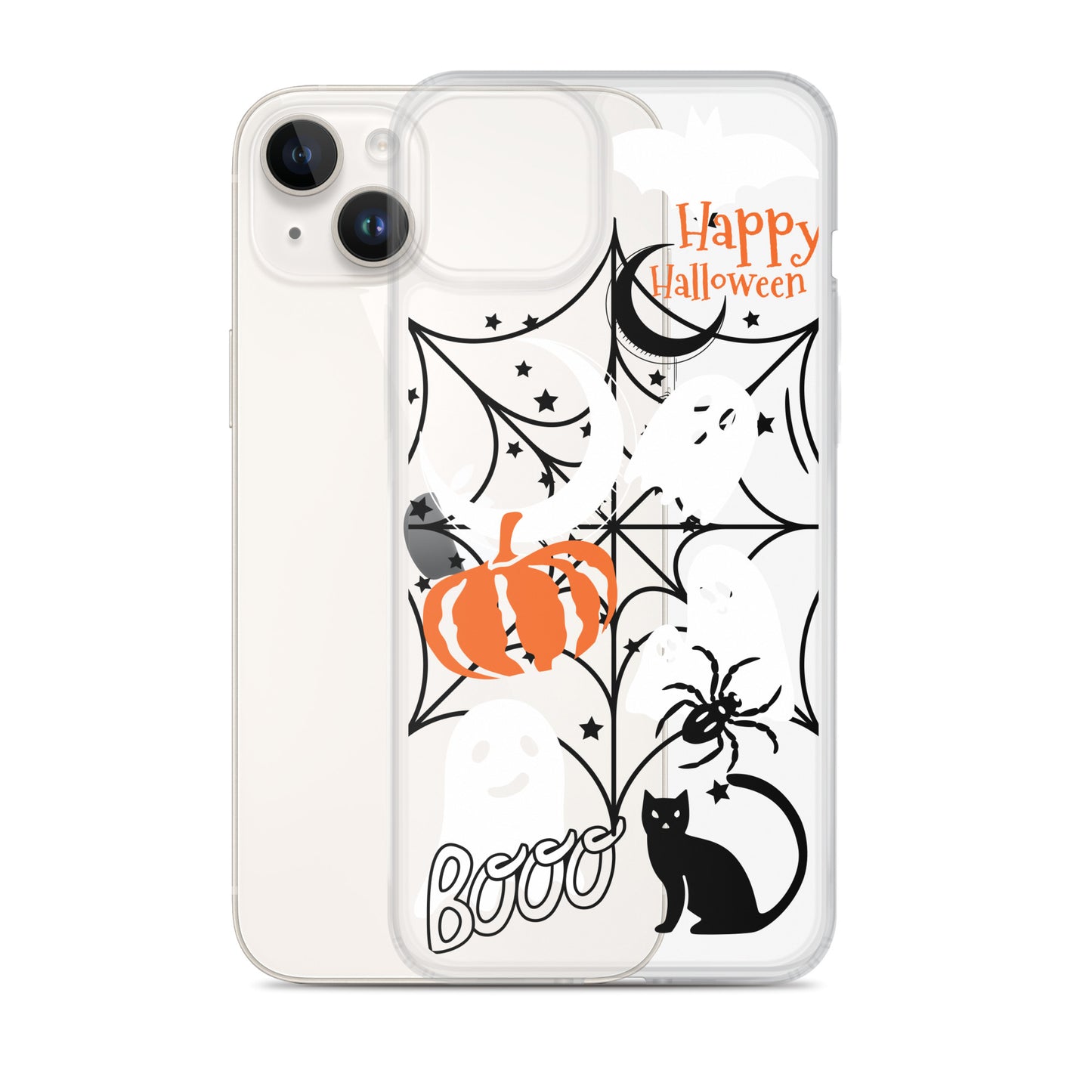 Halloween Clear iPhone case