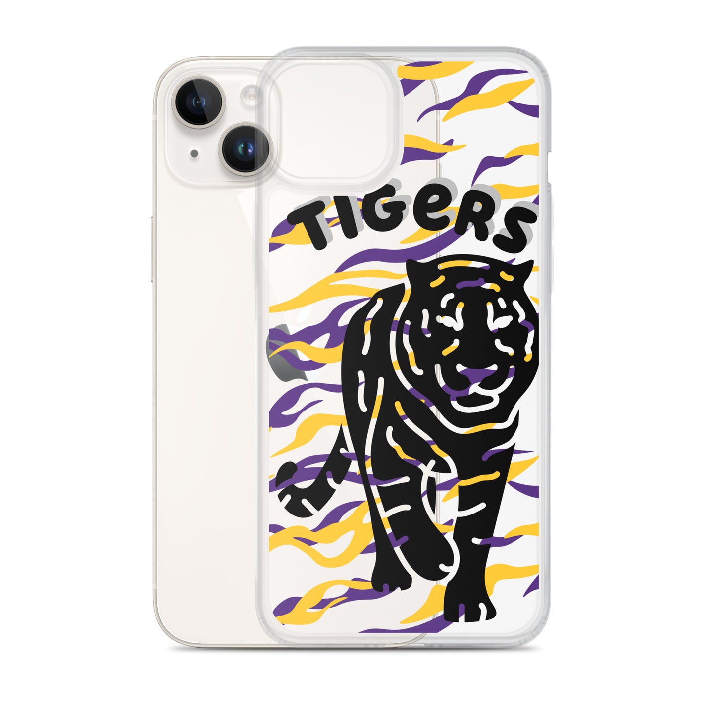 Tigers Clear iPhone Case